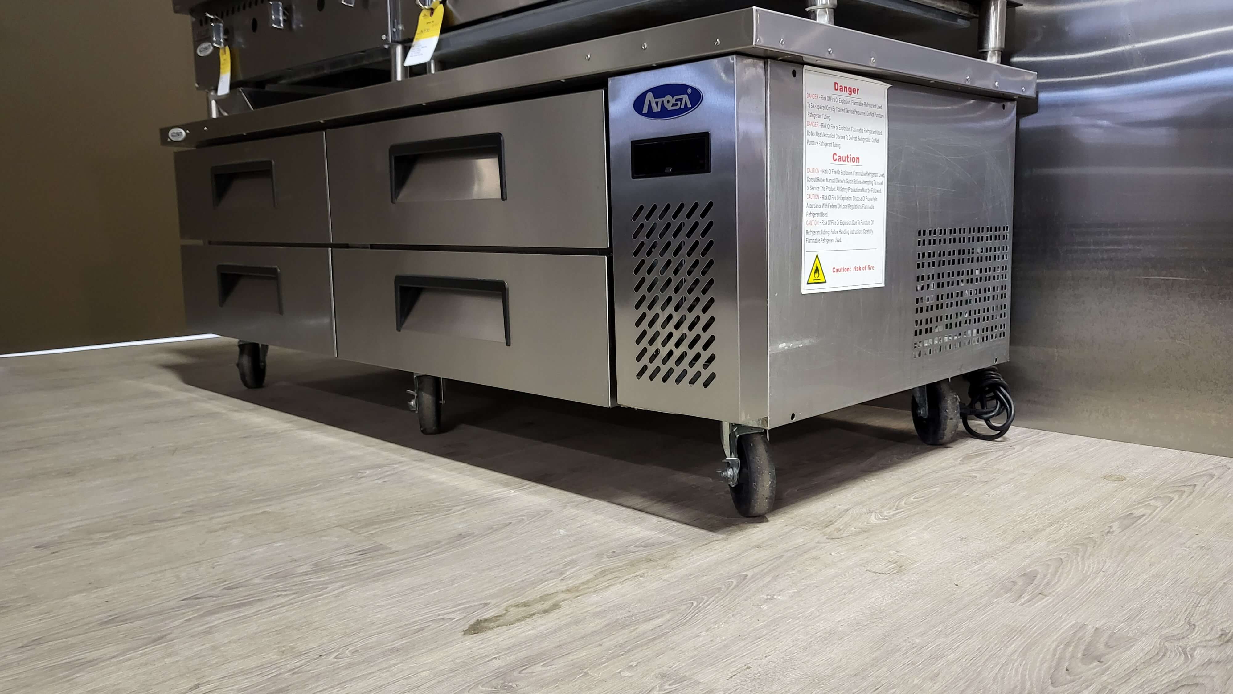 Thumbnail - Atosa MSF8308GR Mega Top Refrigerator Prep Table