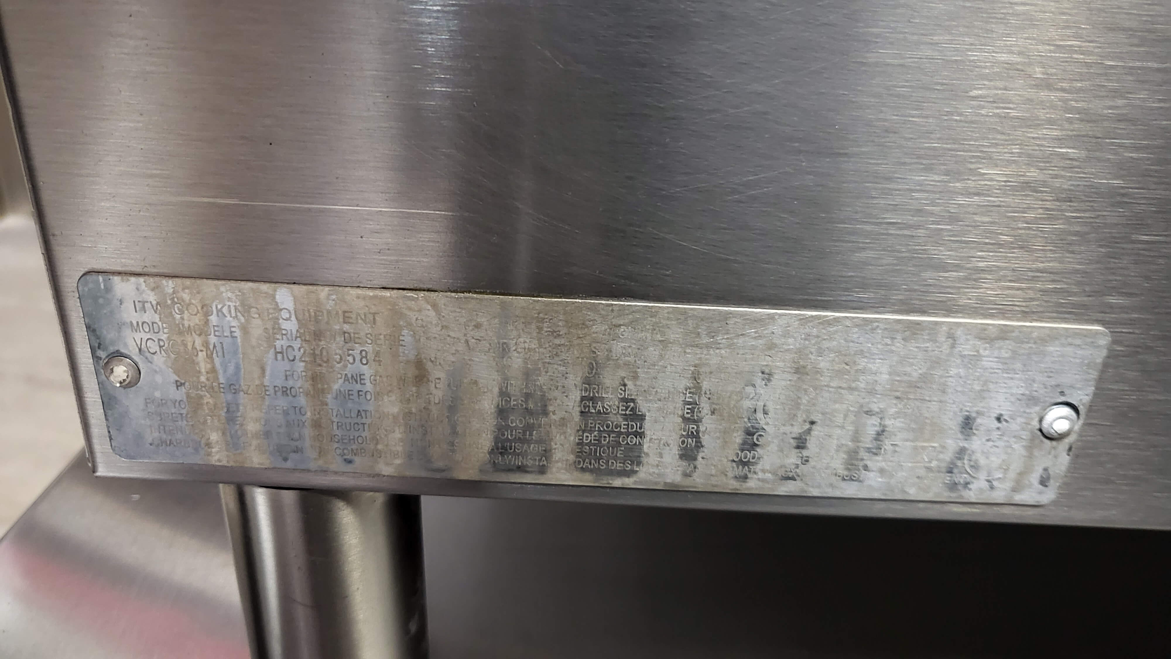 Vulcan VCRG36-M Gas Griddle