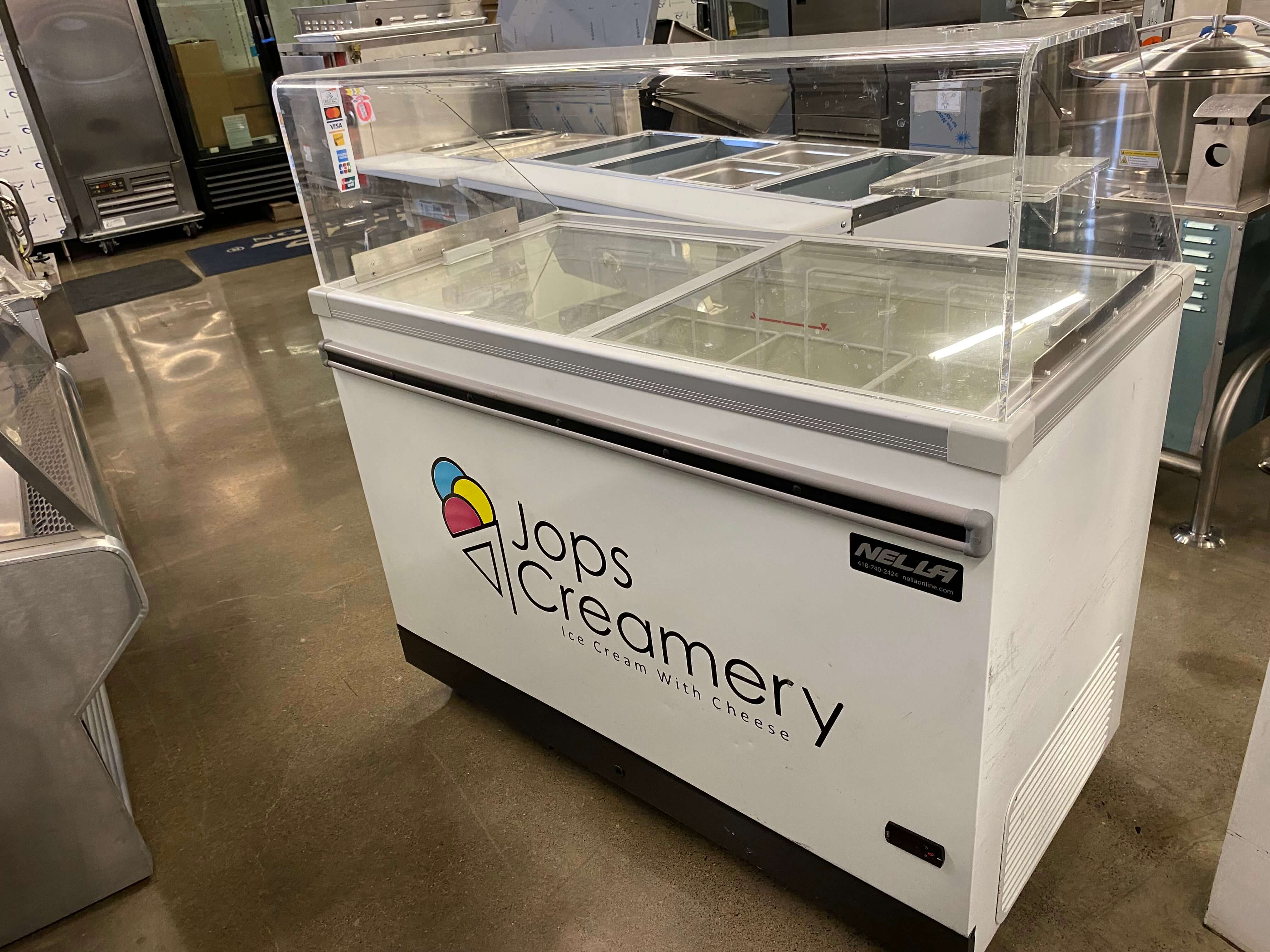 Celcold CF50SG Ice Cream Display Freezer