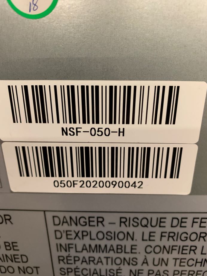 Thumbnail - New Air NSF-050-H Reach in Freezer