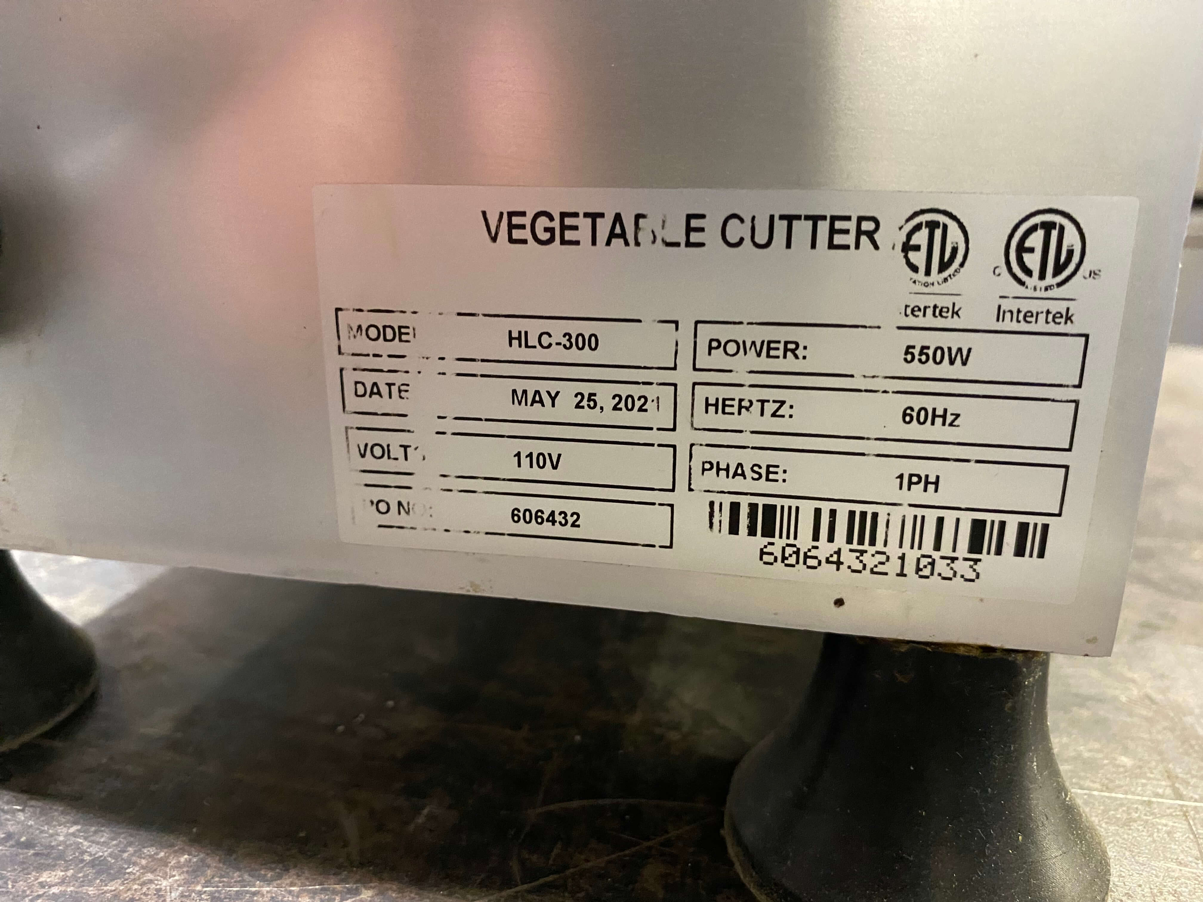 Thumbnail - Eurodib HLC-300 Vegetable Cutter