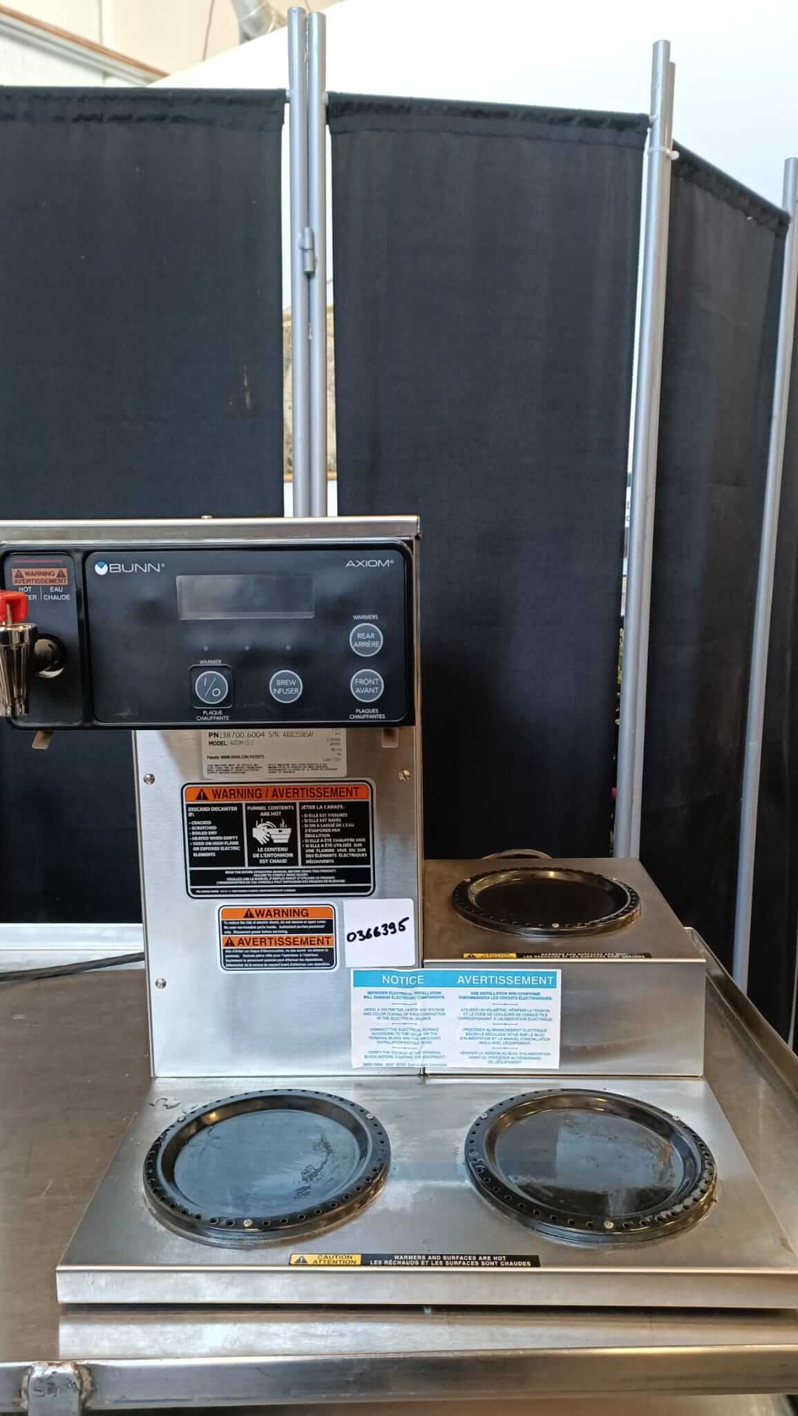 BUNN 38700.0002 Axiom Cofee Brewer