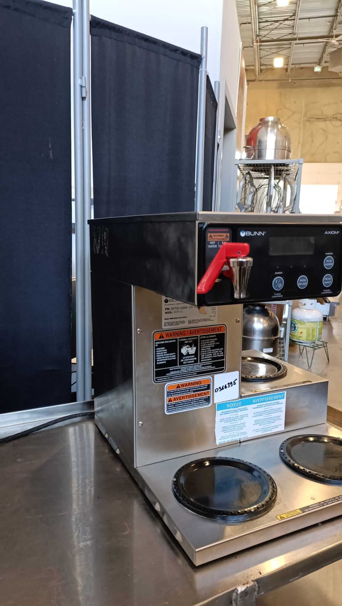 BUNN 38700.0002 Axiom Cofee Brewer