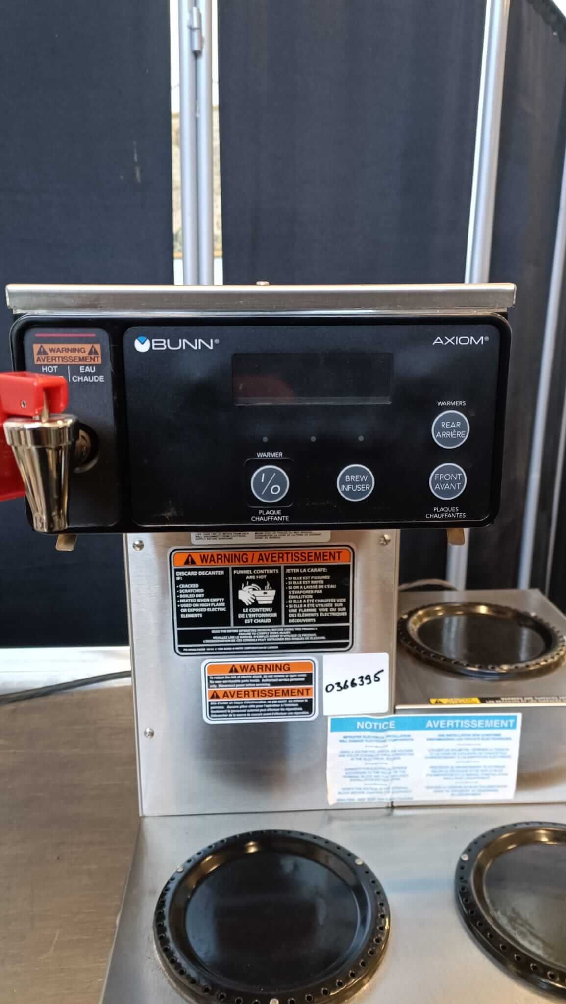 BUNN 38700.0002 Axiom Cofee Brewer