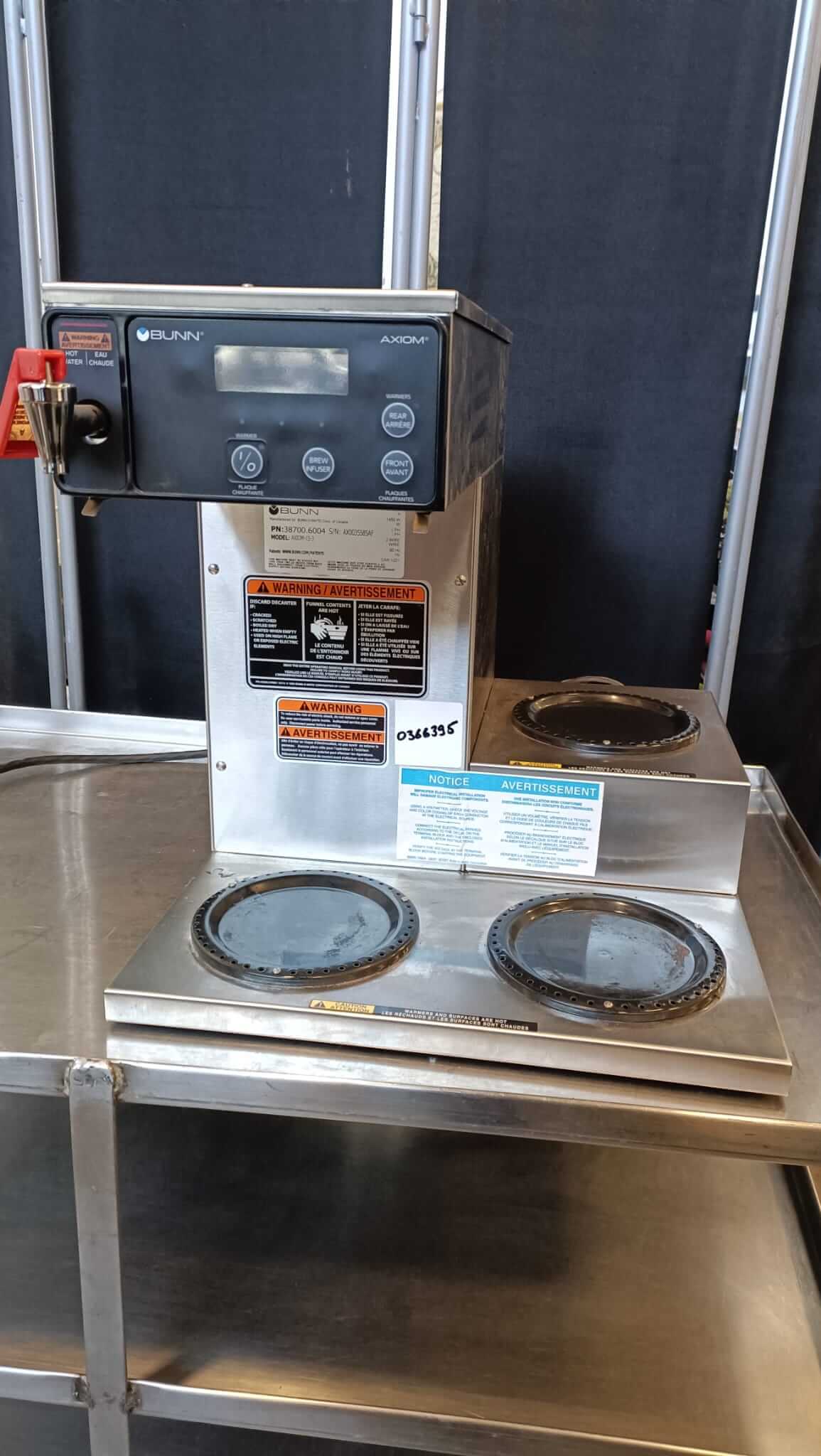 BUNN 38700.0002 Axiom Cofee Brewer