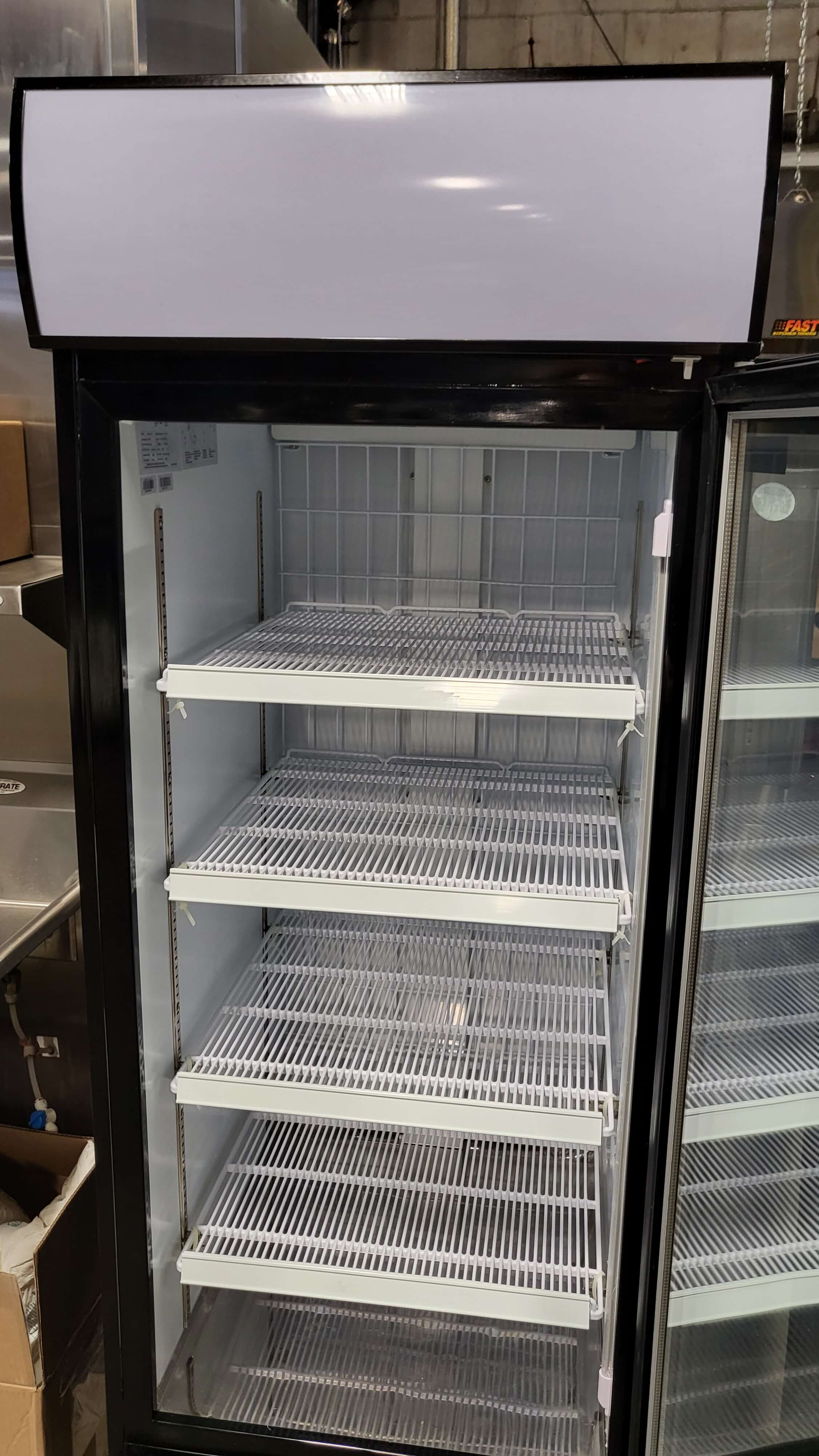New Air NGF-054-H Glass Door Freezer