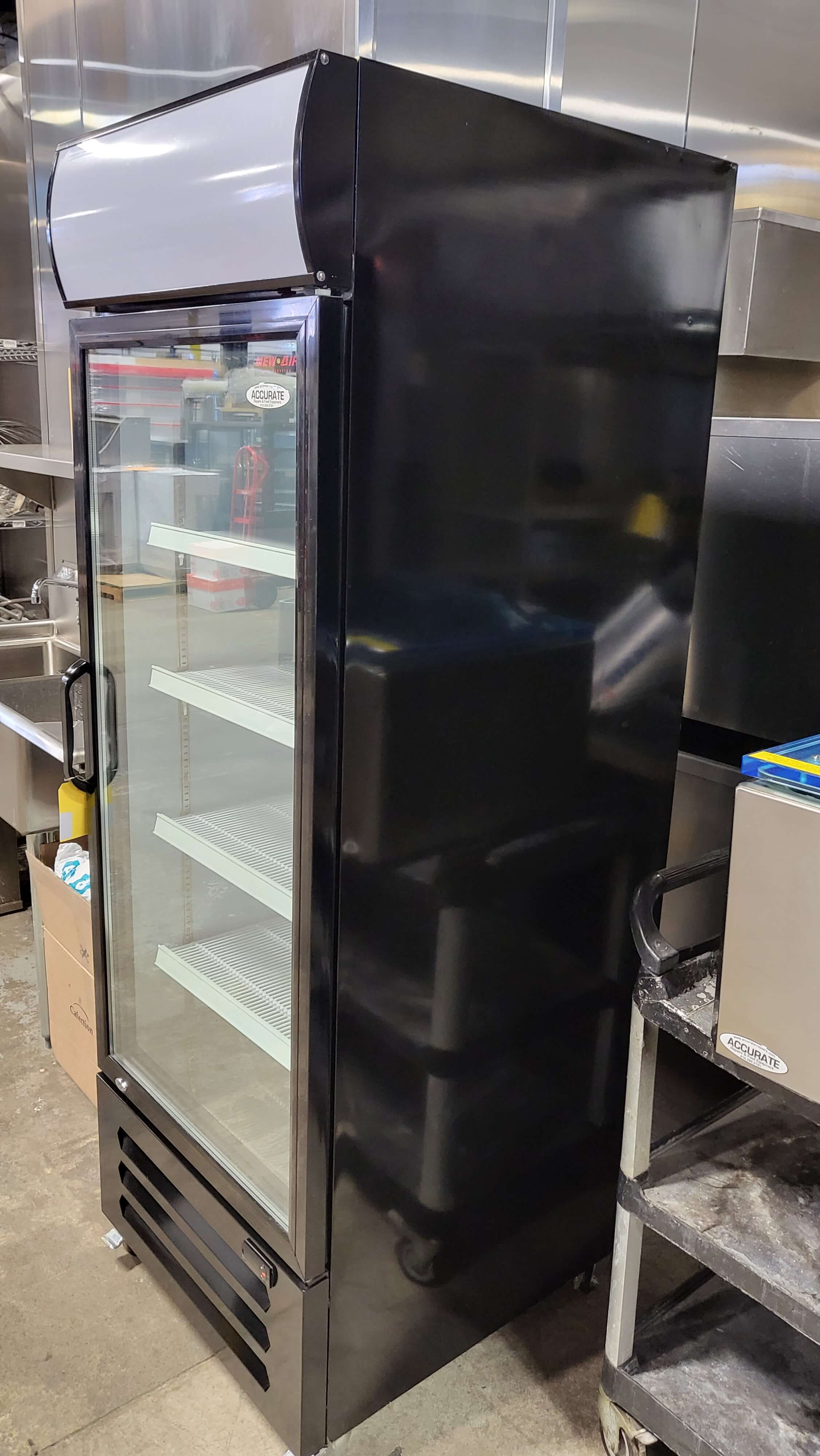 New Air NGF-054-H Glass Door Freezer