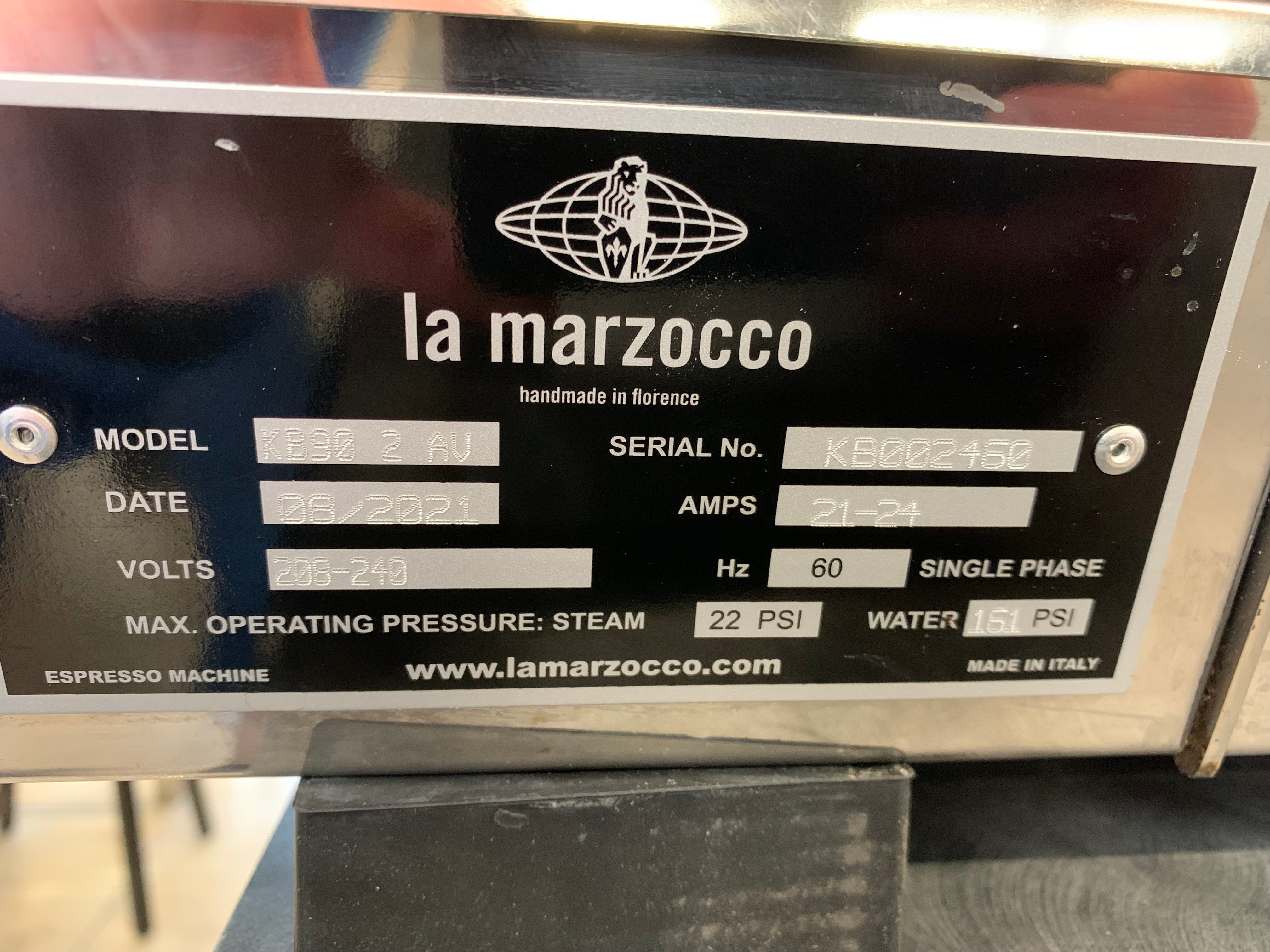Thumbnail - La Marzocco KB90 2 Group Coffee Machine