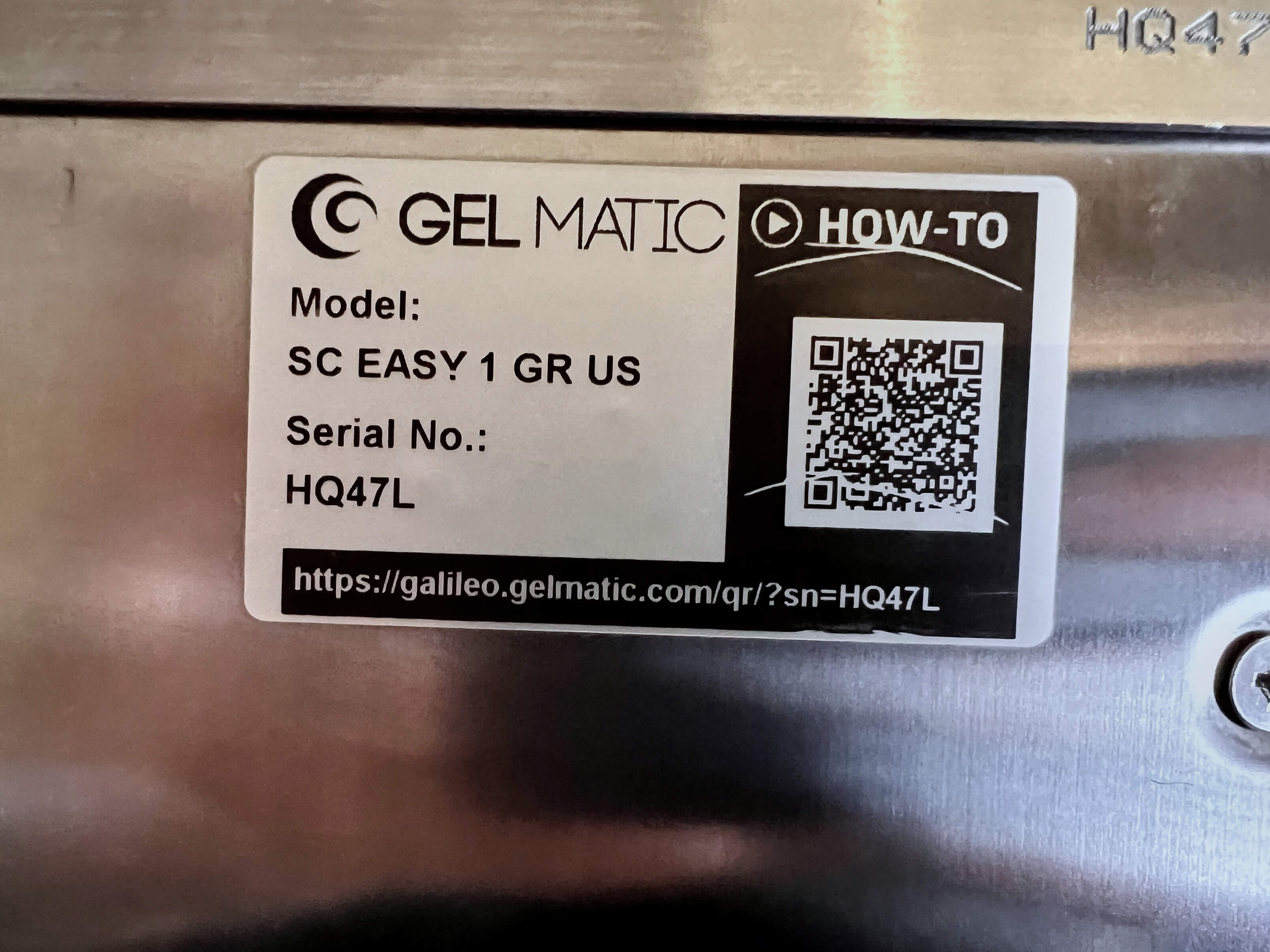 Thumbnail - Gel Matic SC-EASY-1GR Ice Cream Machine