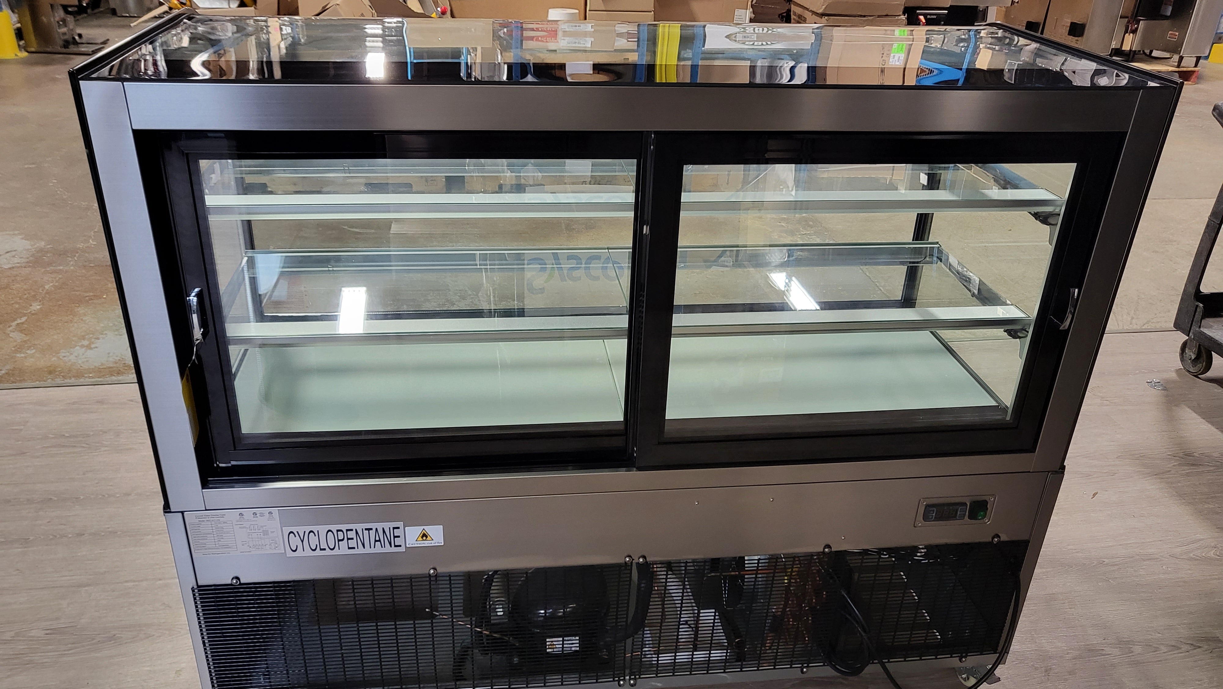 New Air NDC-017-CG Glass Display Case