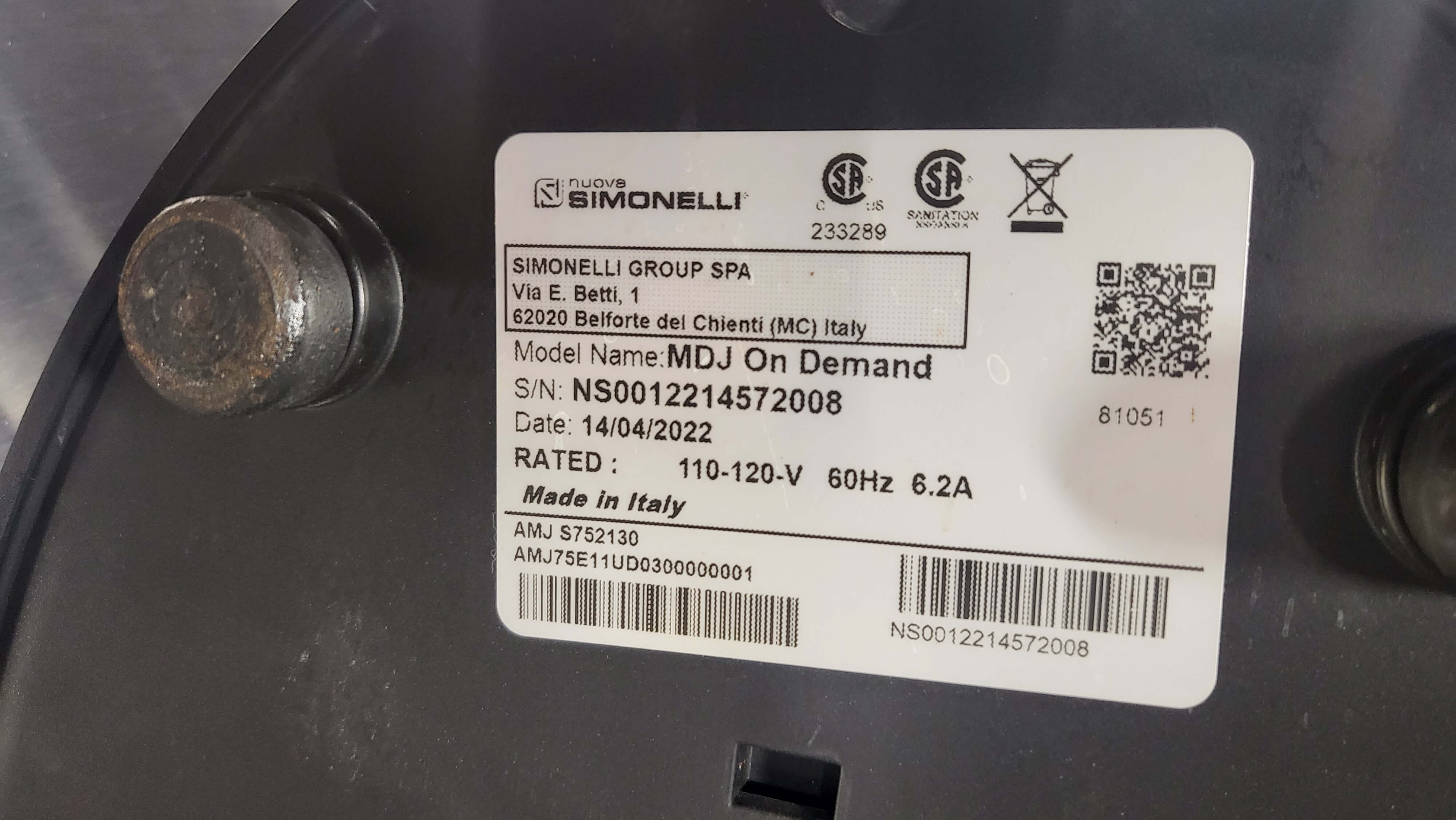Thumbnail - Nuova Simonelli MDJ On-Demand Grinder