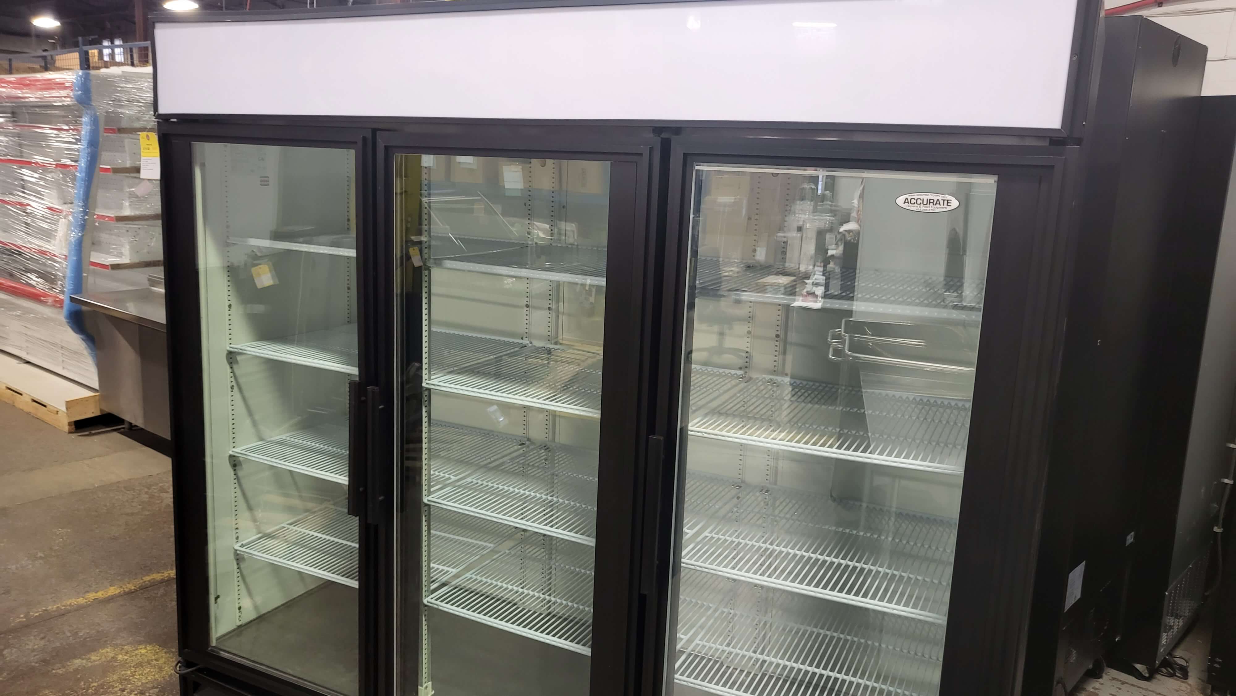 True GDM-72F-LD Three Glass Door Freezer