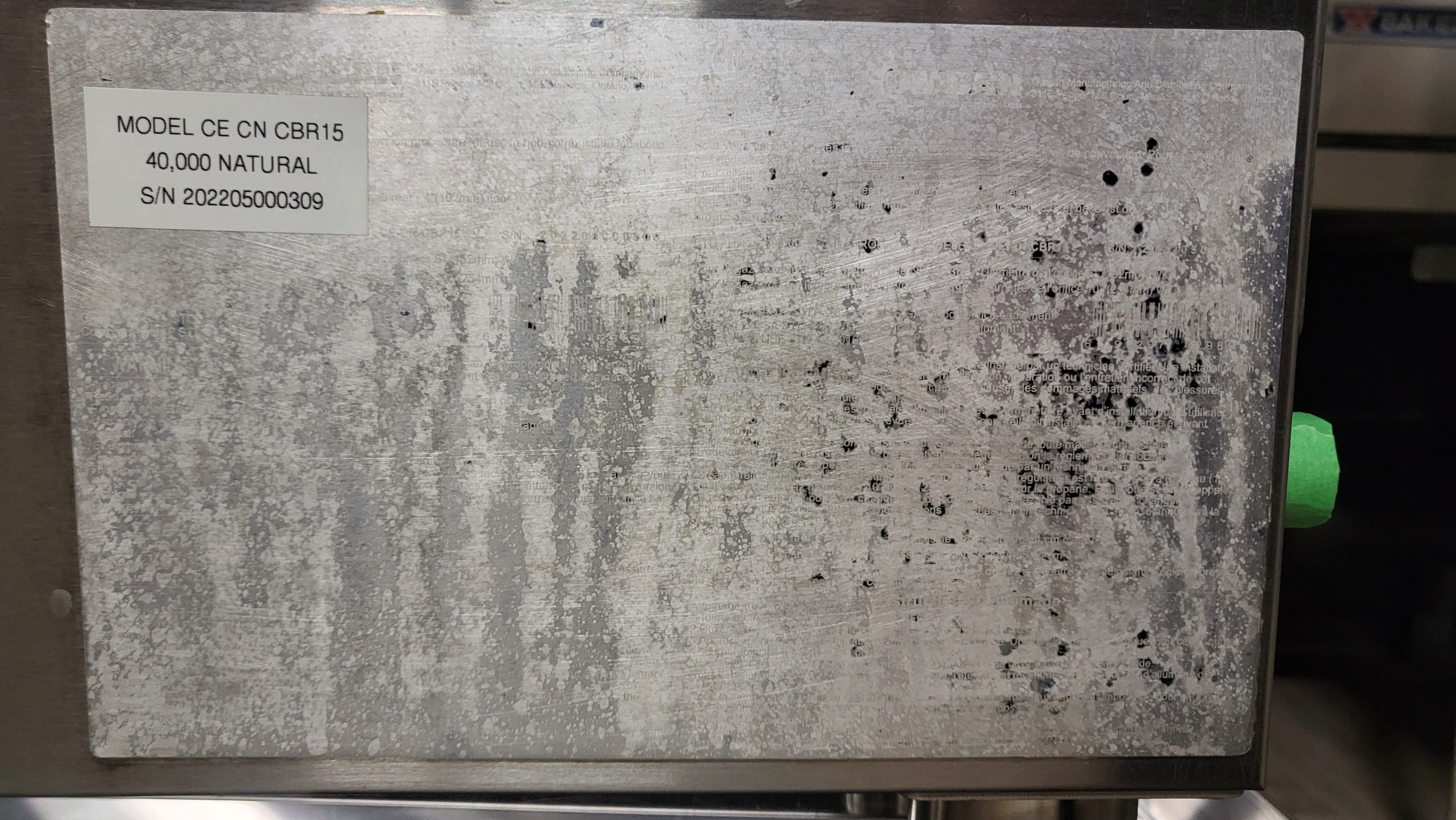 Omcan CBR-15 Charbroiler