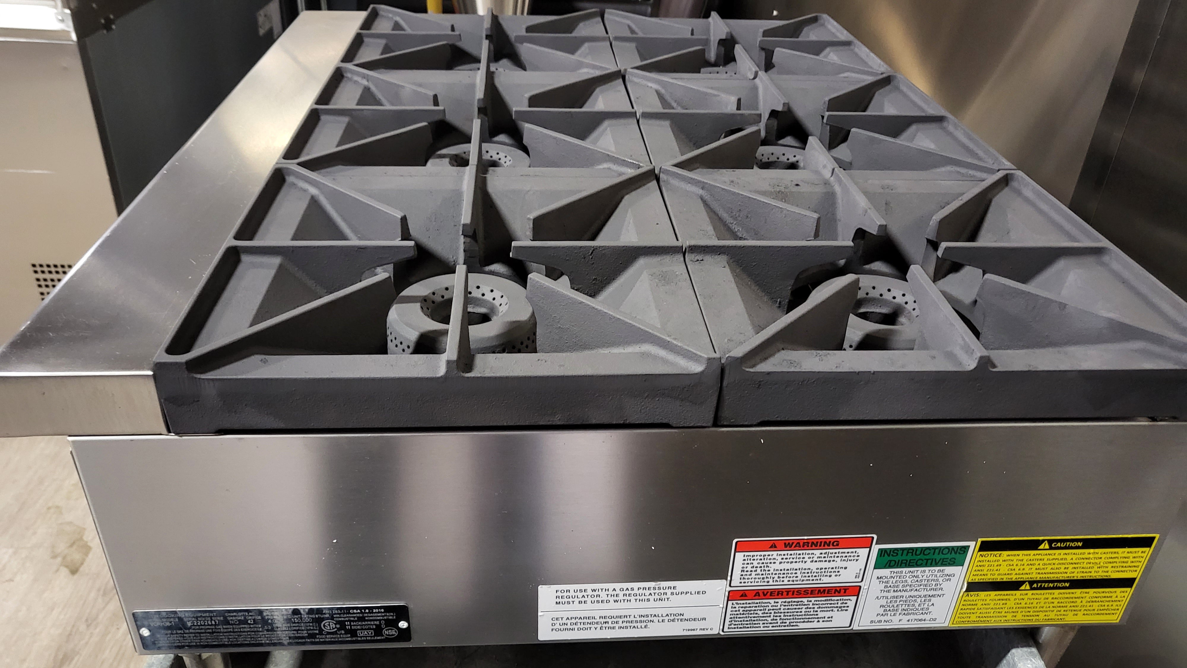 Thumbnail - Vulcan VCRH36 6 Burner Hot Plate