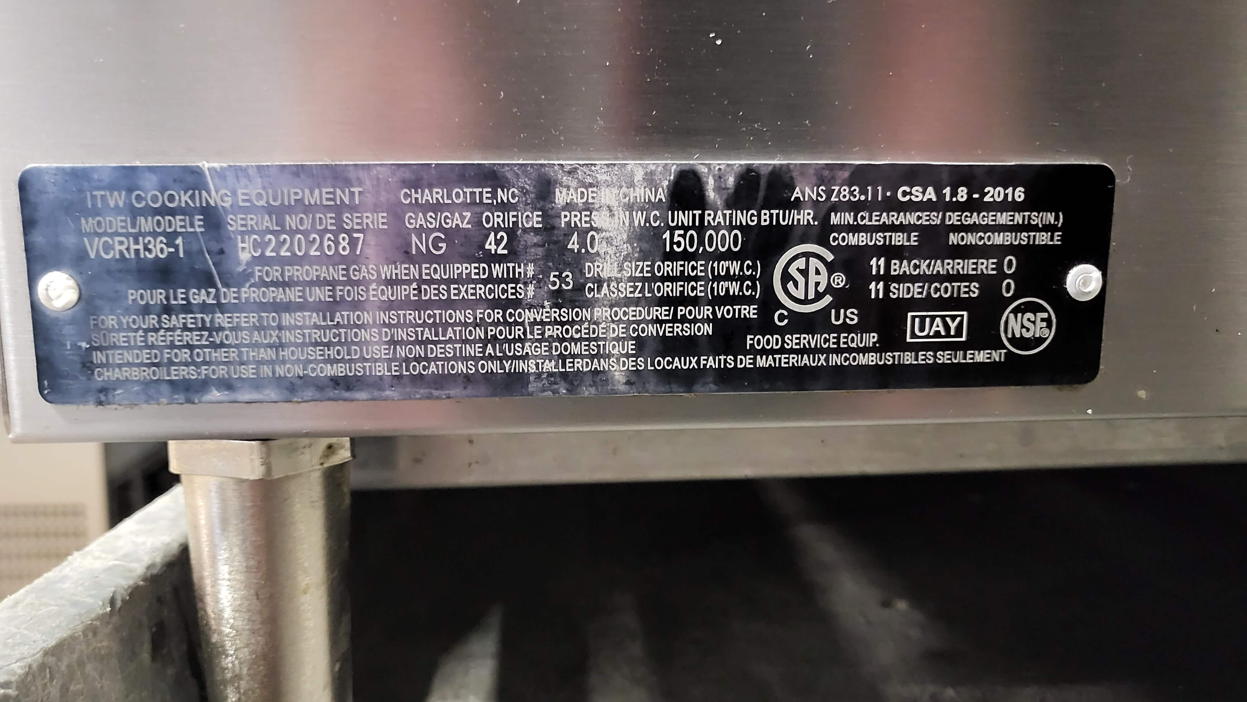 Thumbnail - Vulcan VCRH36 6 Burner Hot Plate