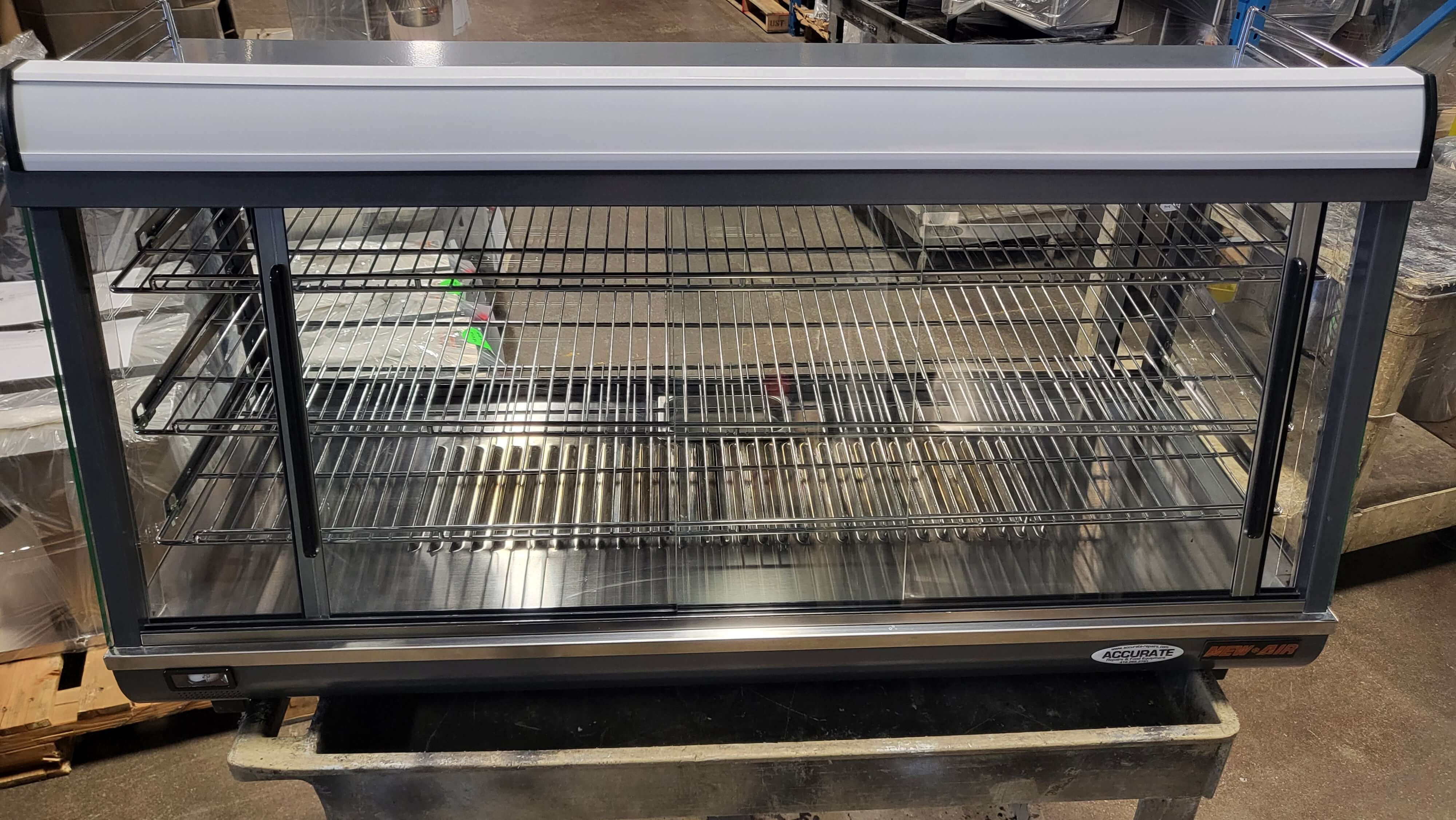 New Air NDC-018-SV Display Warmer Case