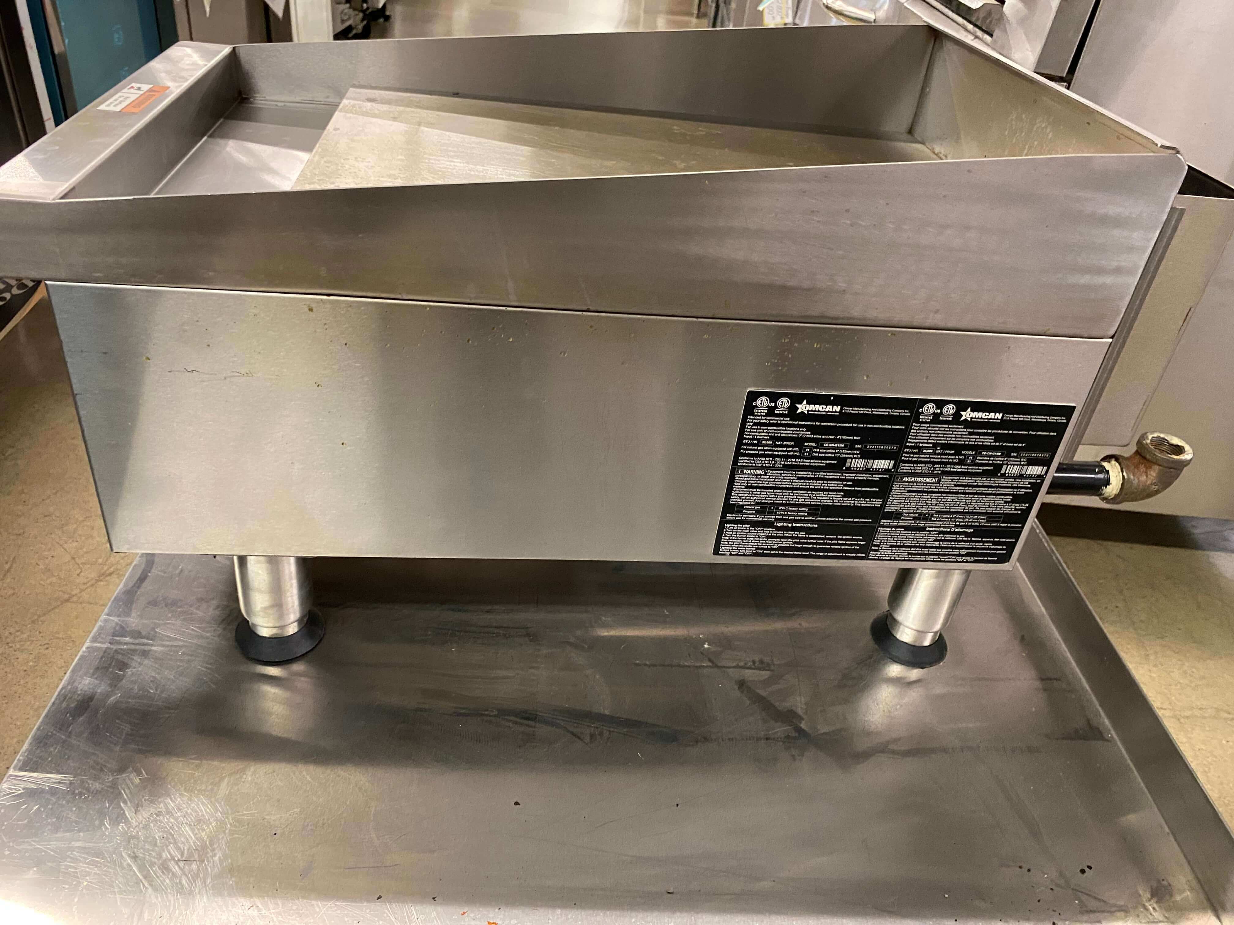 Thumbnail - Omcan CE-CN-G15M Countertop Griddle