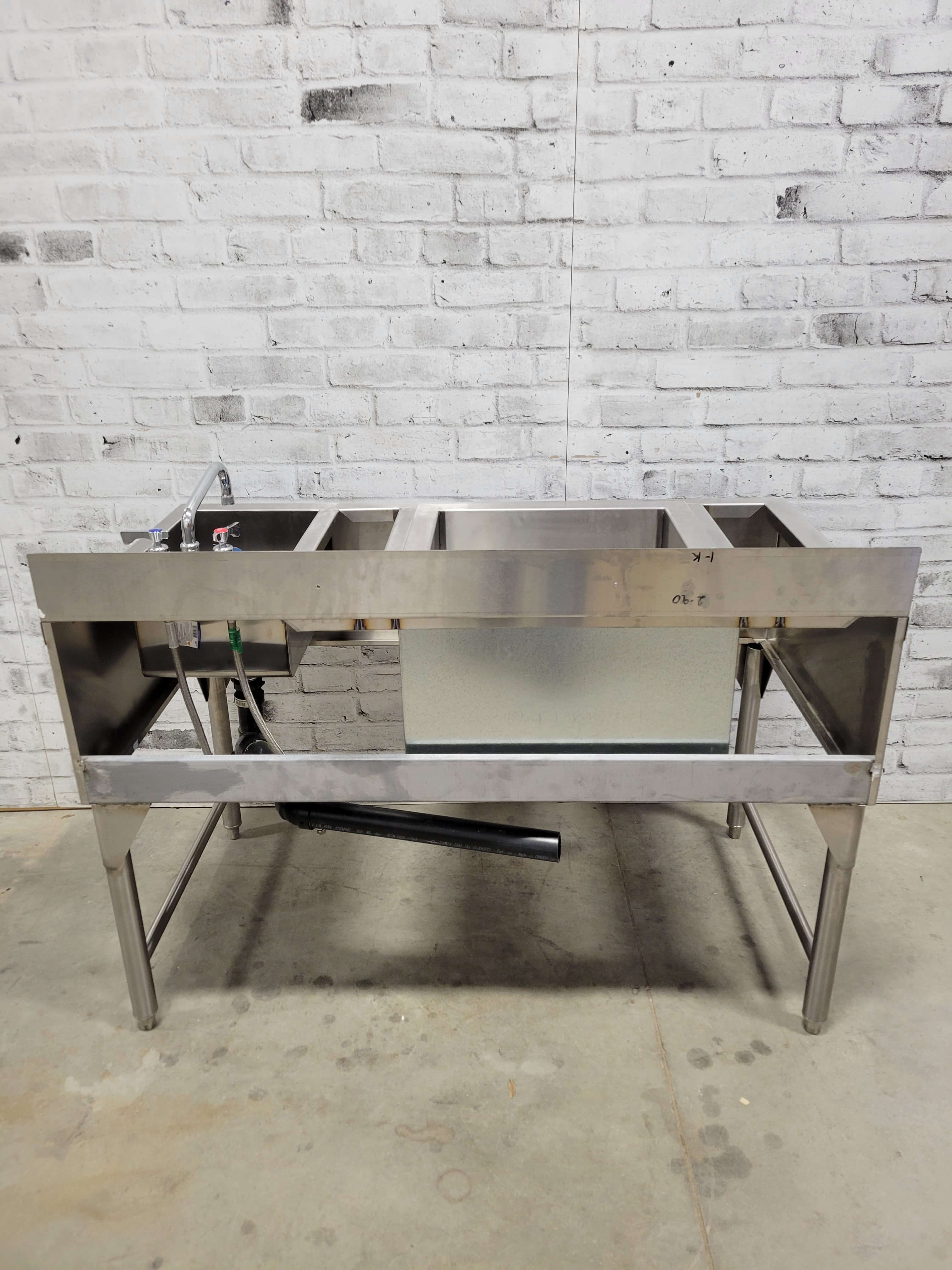 EFI SIIB1836 Ice Bin with Sink