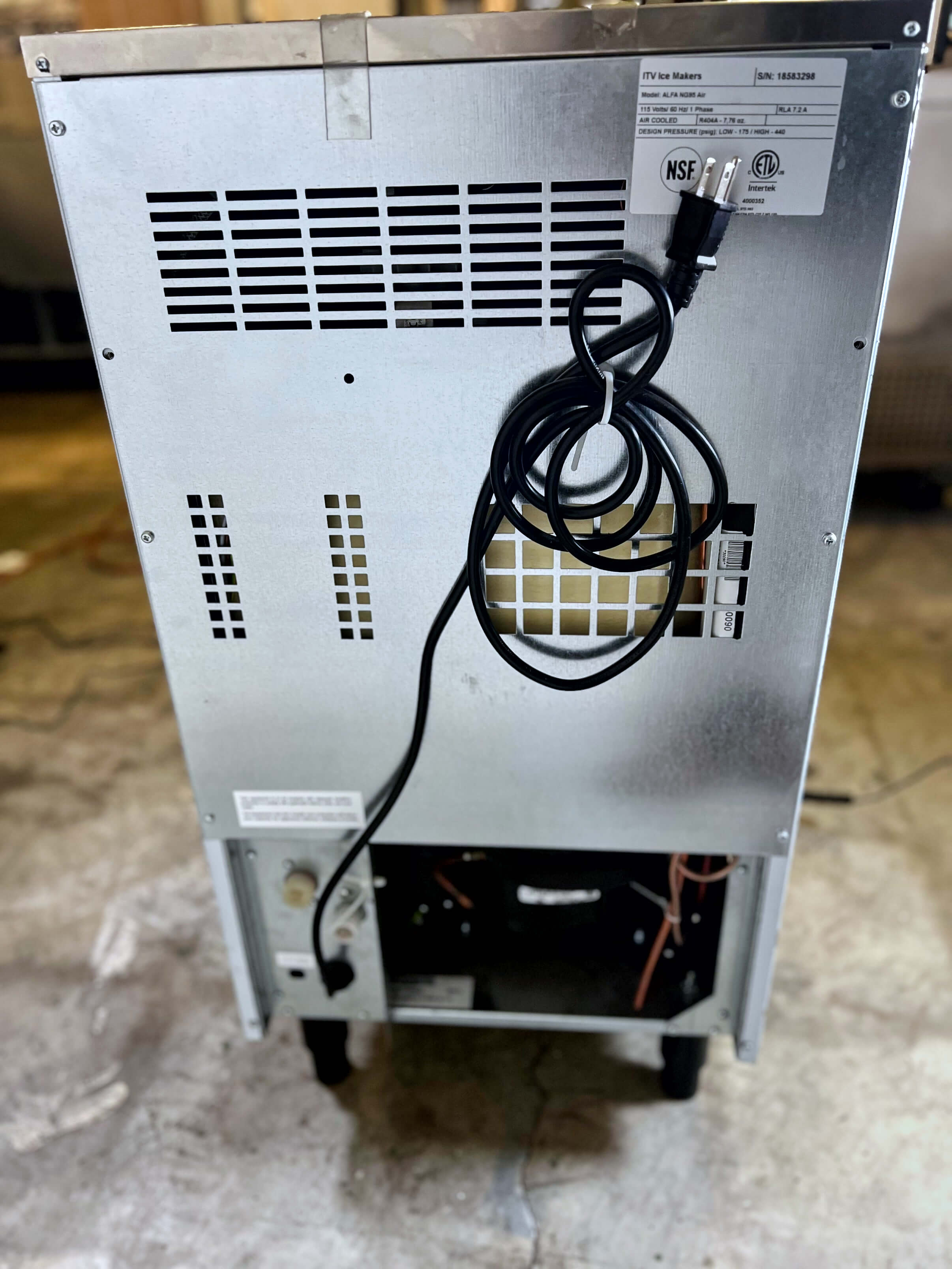 ITV ALFA NG95 AIR Ice Maker