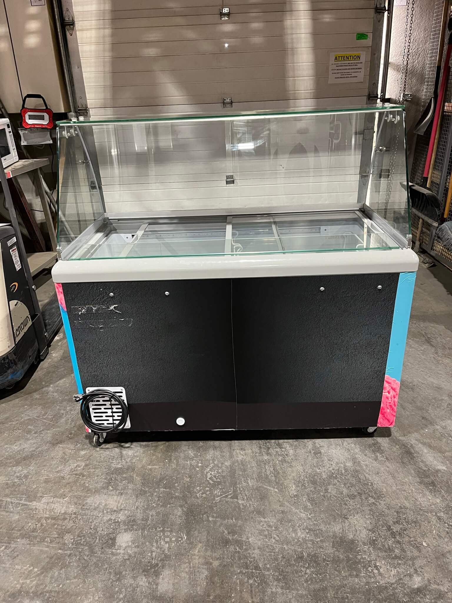 Clearance Ice Cream 8 Dipping Cabinet Fr