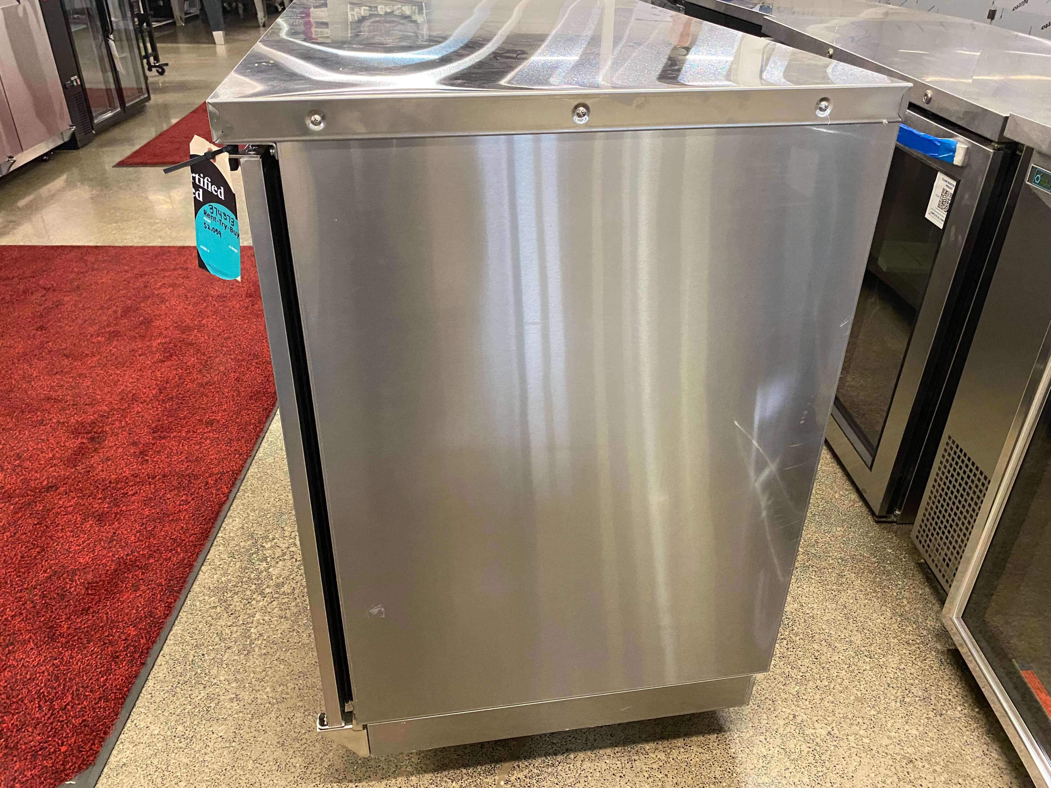Thumbnail - Atosa MBB48GR Back Bar Solid Door Cooler