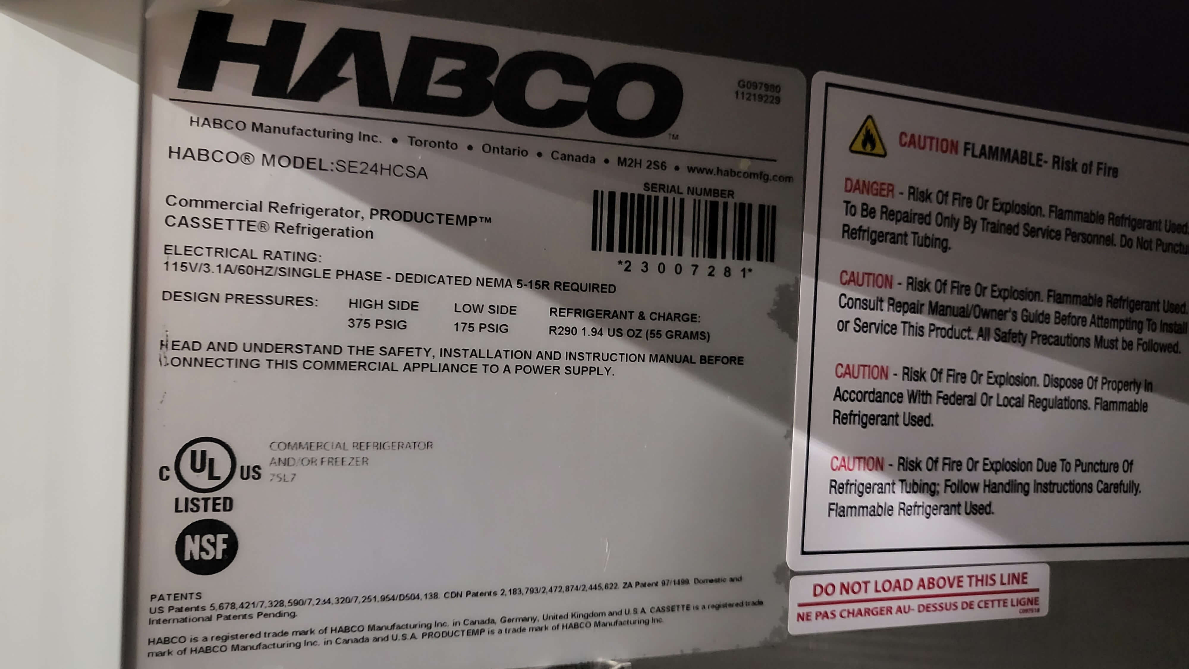 Thumbnail - Habco SE24HCSA Solid Door Refrigeration