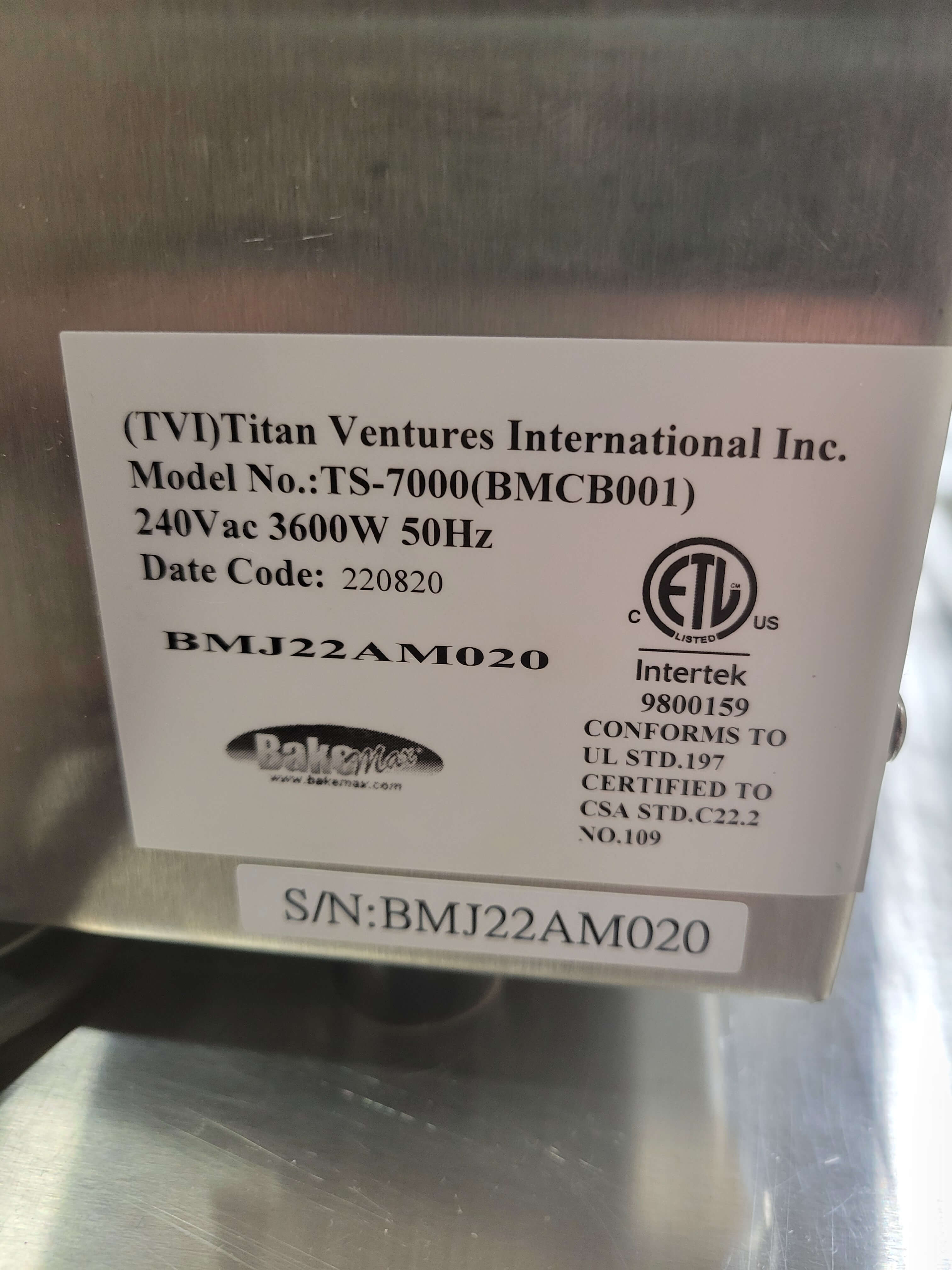 BakeMax BMCB001 Conveyor Oven