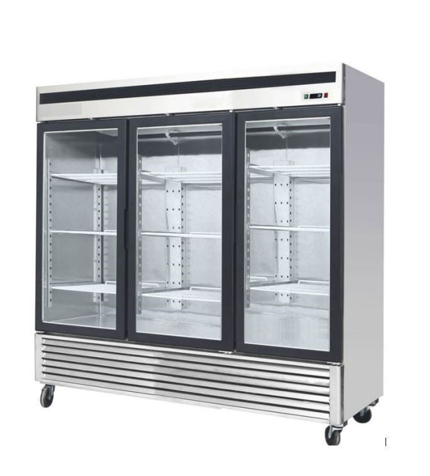Cardinal CSSR3G Glass Door Refrigerator