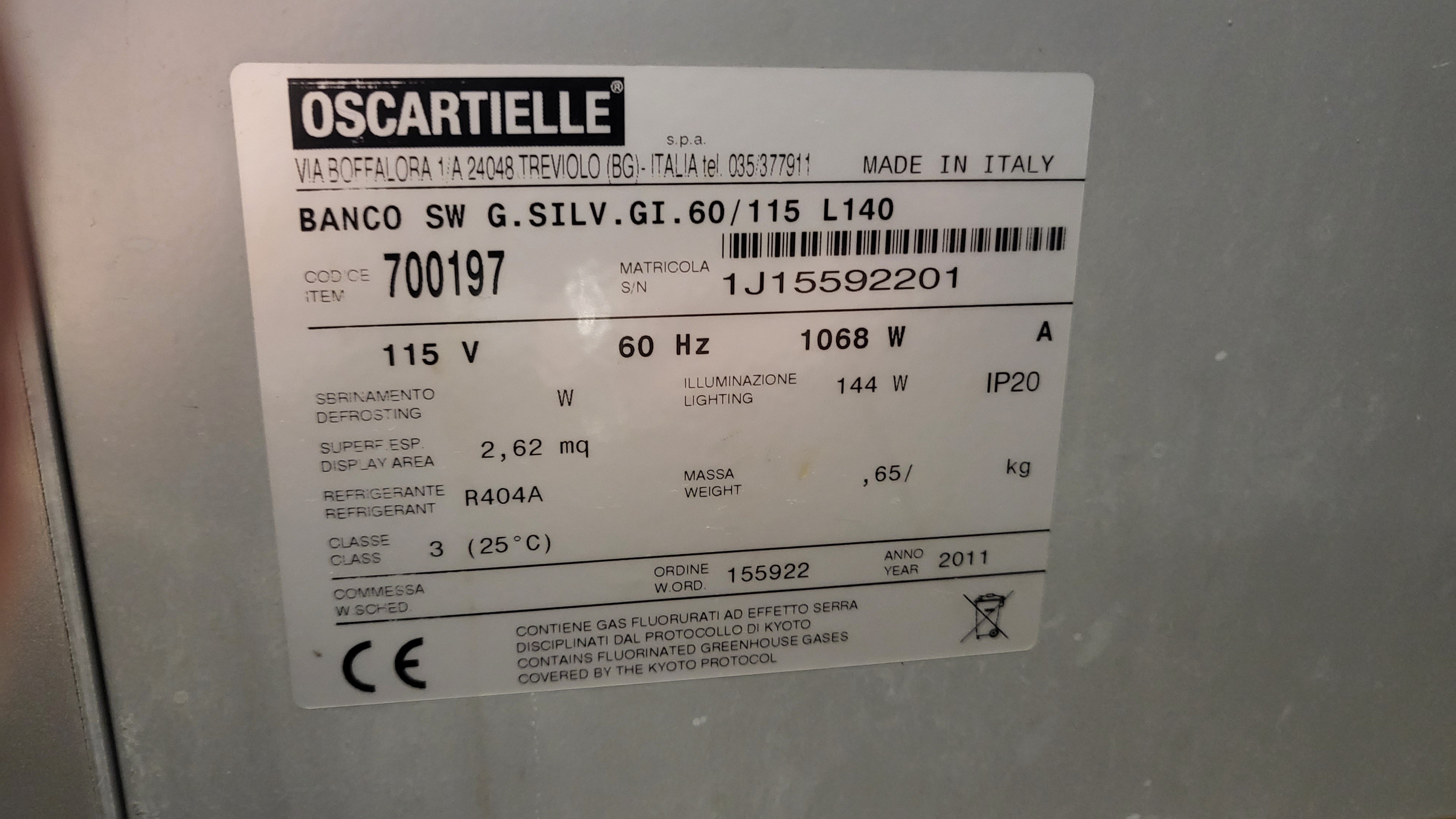 Oscartielle BANCO Refrigerated Case