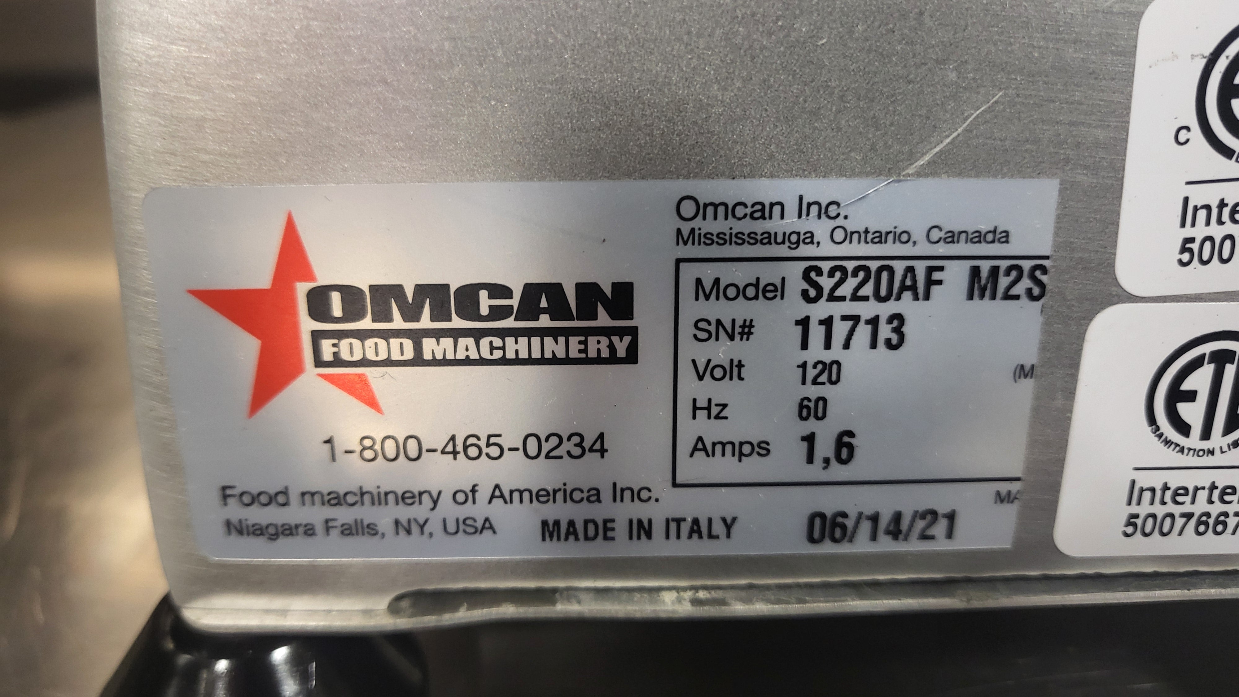 Thumbnail - Omcan S220AF M2S Meat Slicer