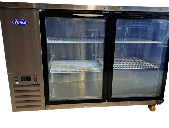 Atosa MBB59GGR Refrigerated Back Bar Cabinet