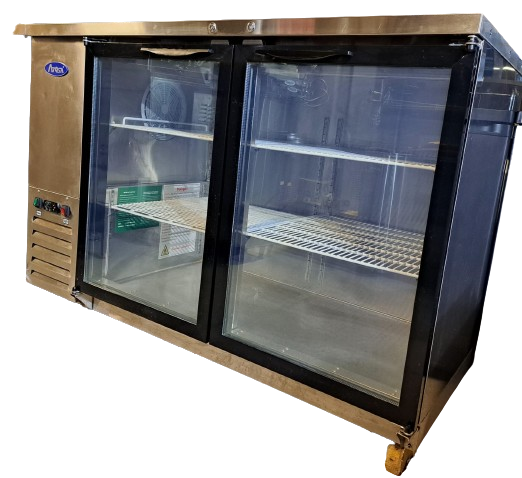 Atosa MBB59GGR Refrigerated Back Bar Cabinet