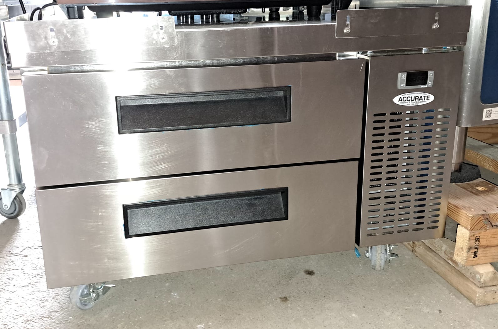 New Air NCB-036-SS Refrigerated Chef Base