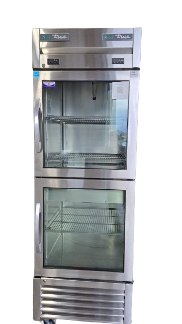 True T-23DT-G-HC~FGD01 One Section Commercial Combo Refrigerator Freezer