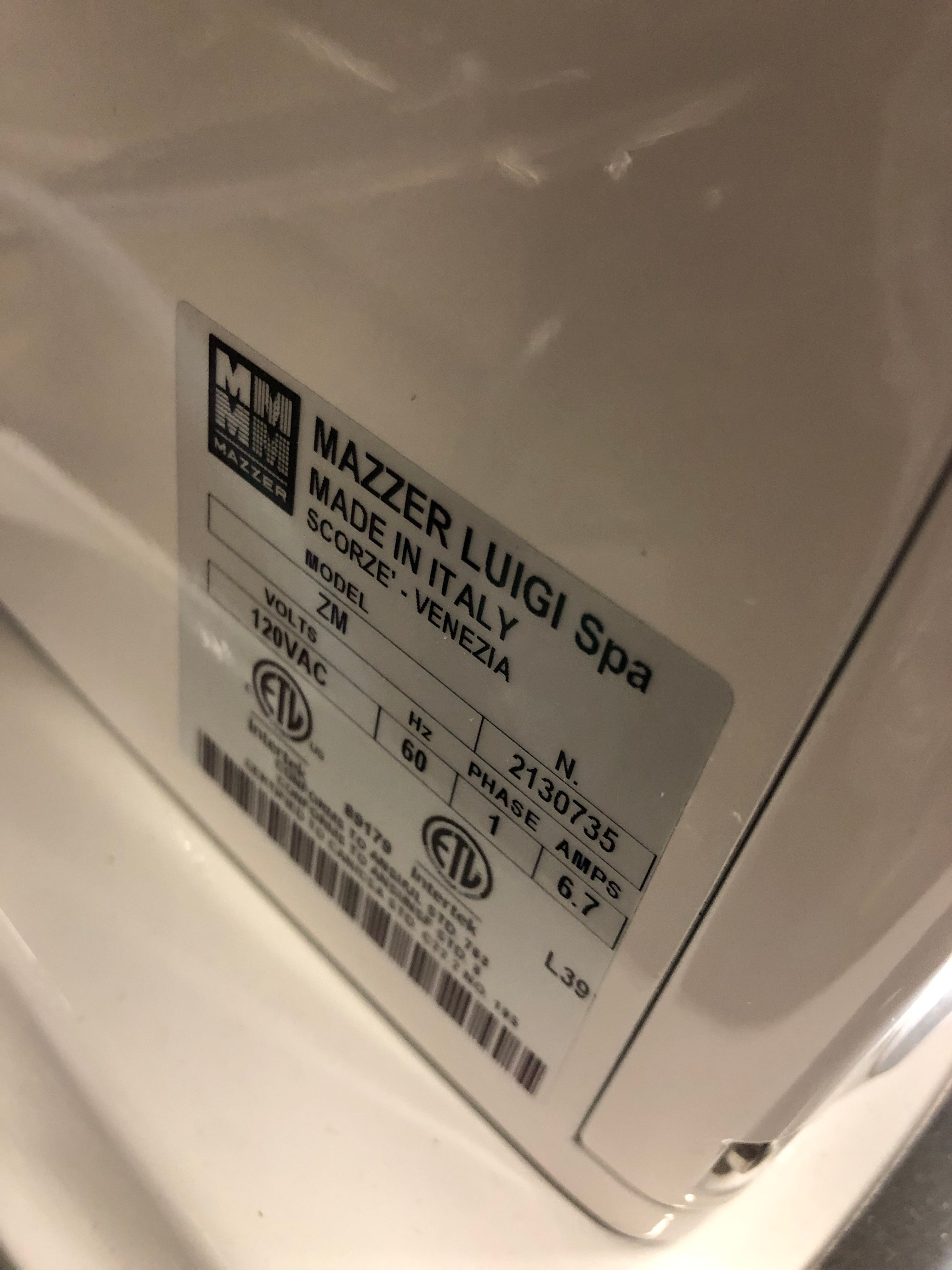 Mazzer ZM Burr Grinder