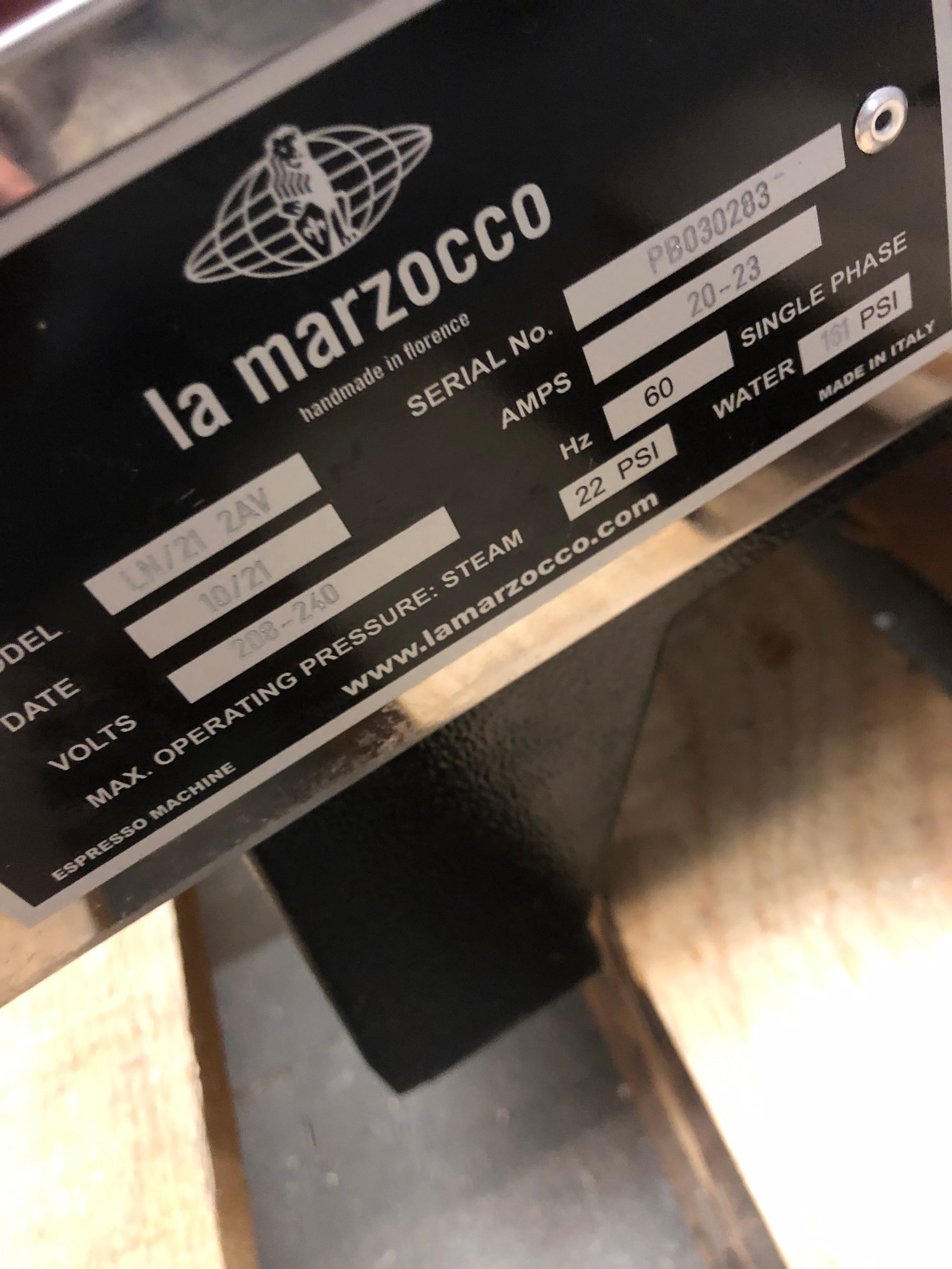 La Marzocco Linea PB 2 Auto Brew Ratio Espresso Machine