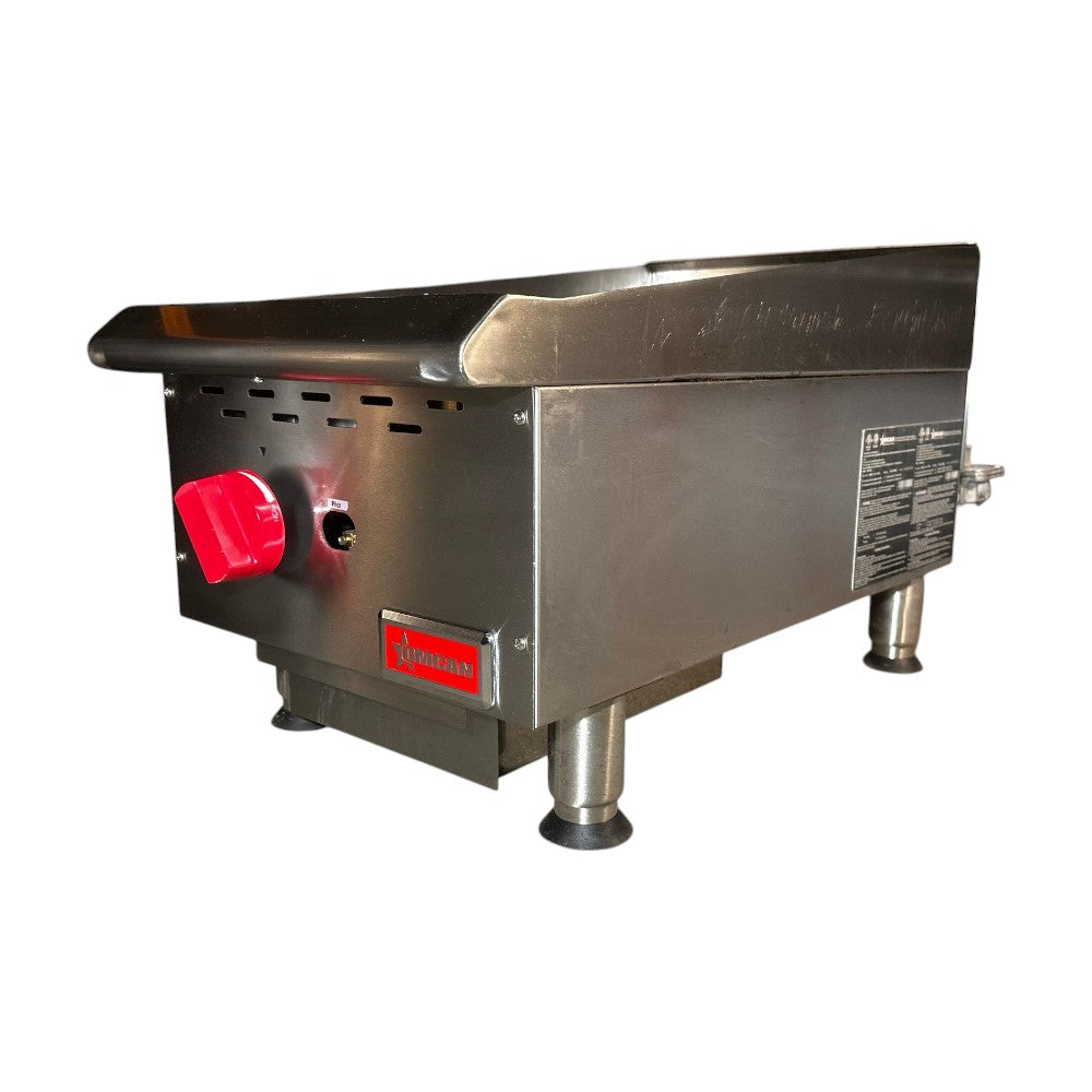 Omcan CE-CN-G15M Gas Griddle - 1 Burner - Natural Gas - Without Zinc Plated