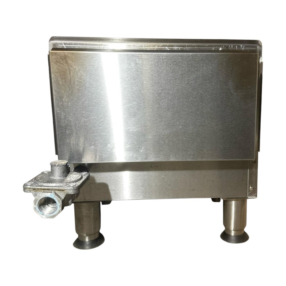 Omcan CE-CN-G15M Gas Griddle - 1 Burner - Natural Gas - Without Zinc Plated