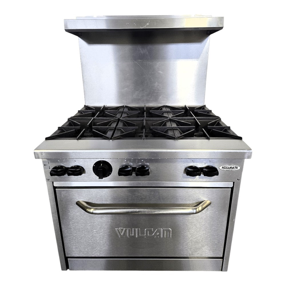 Vulcan SX36-6BN Natural Gas 36in 6 Burner Range