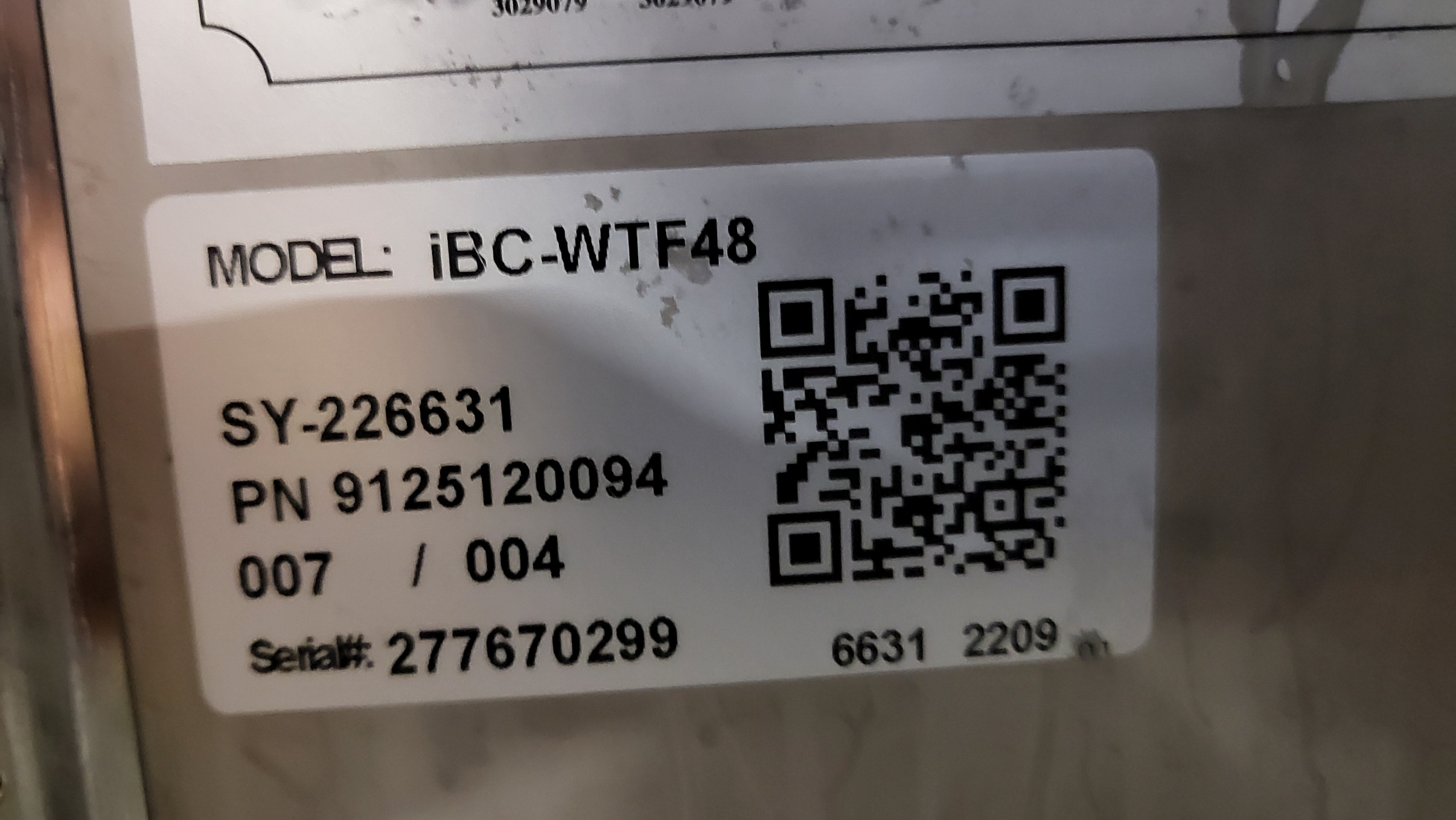 ibeecool iBC-WTF48 is a 48in worktop freezer