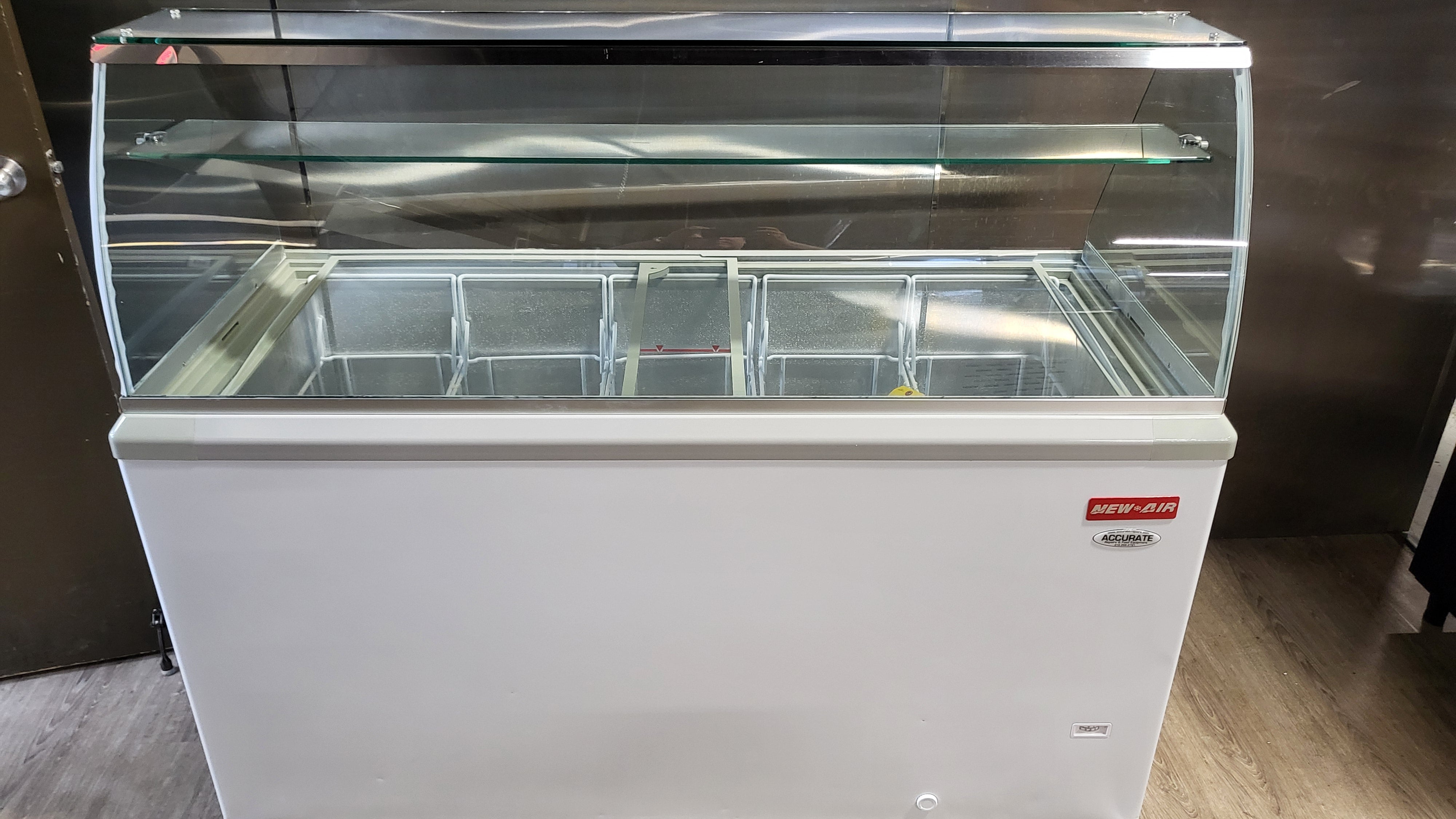 New Air NIF-60-DC Ice Cream Dipping Display Case