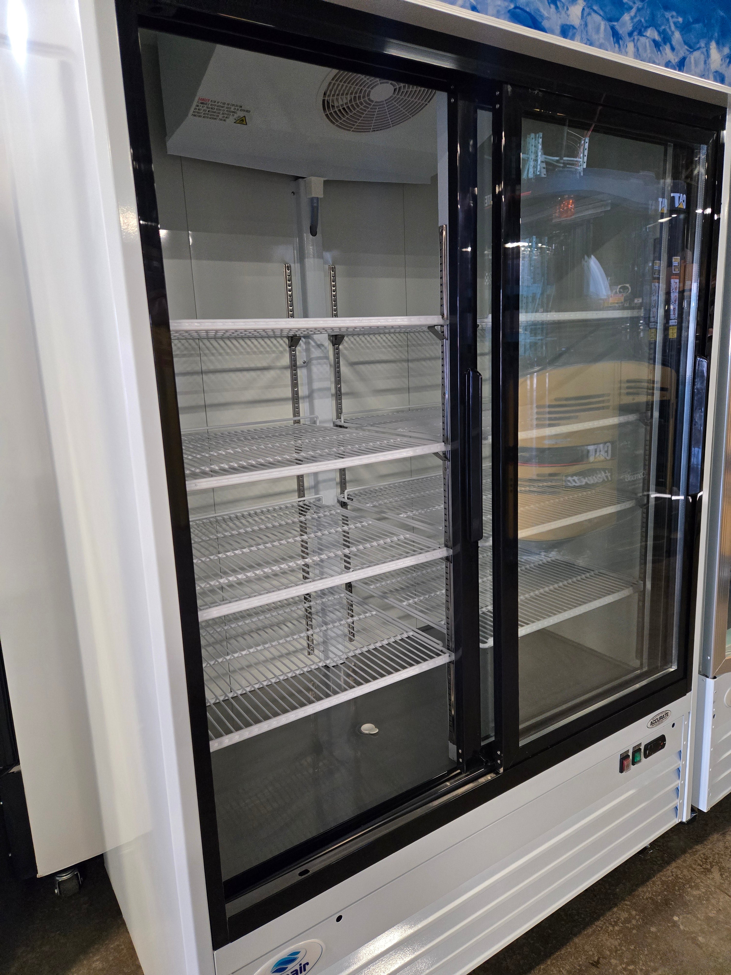 Danair NRG-2-GDC-53-HC Glass Door Refrigerator