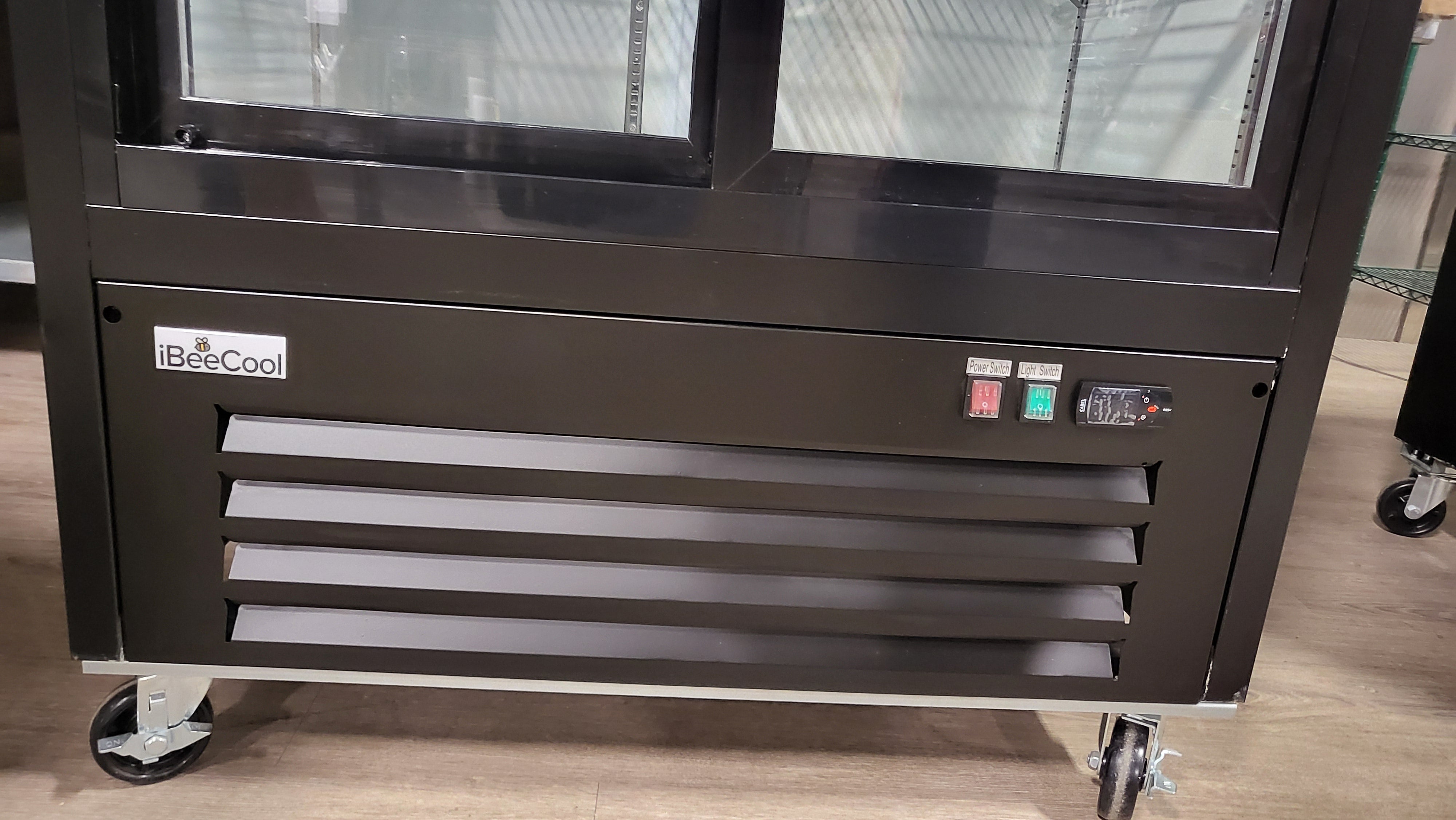 Ibeecool IBC-2GDRS Glass Door Fridge