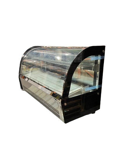 Chef LISA-120C Refrigerated Countertop Display Curved Case