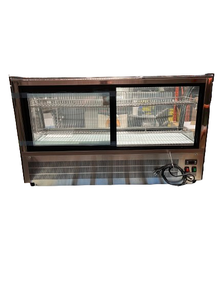 Chef LISA-120C Refrigerated Countertop Display Curved Case