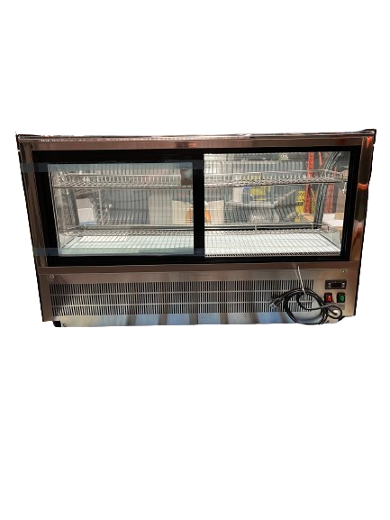 Chef LISA-120C Refrigerated Countertop Display Curved Case
