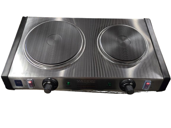 Waring WDB600 Double Burner Electric Hot Plate