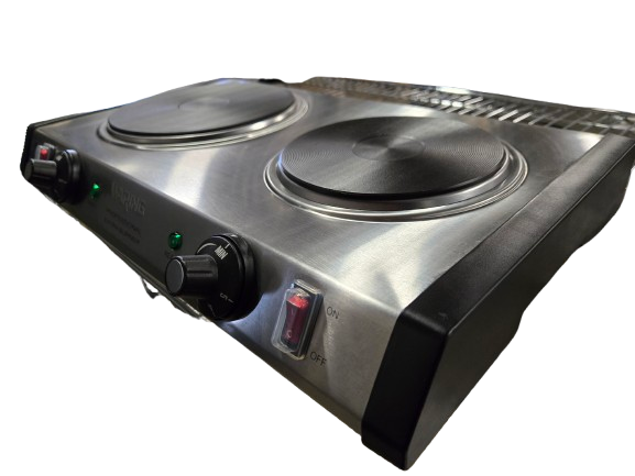 Waring WDB600 Double Burner Electric Hot Plate
