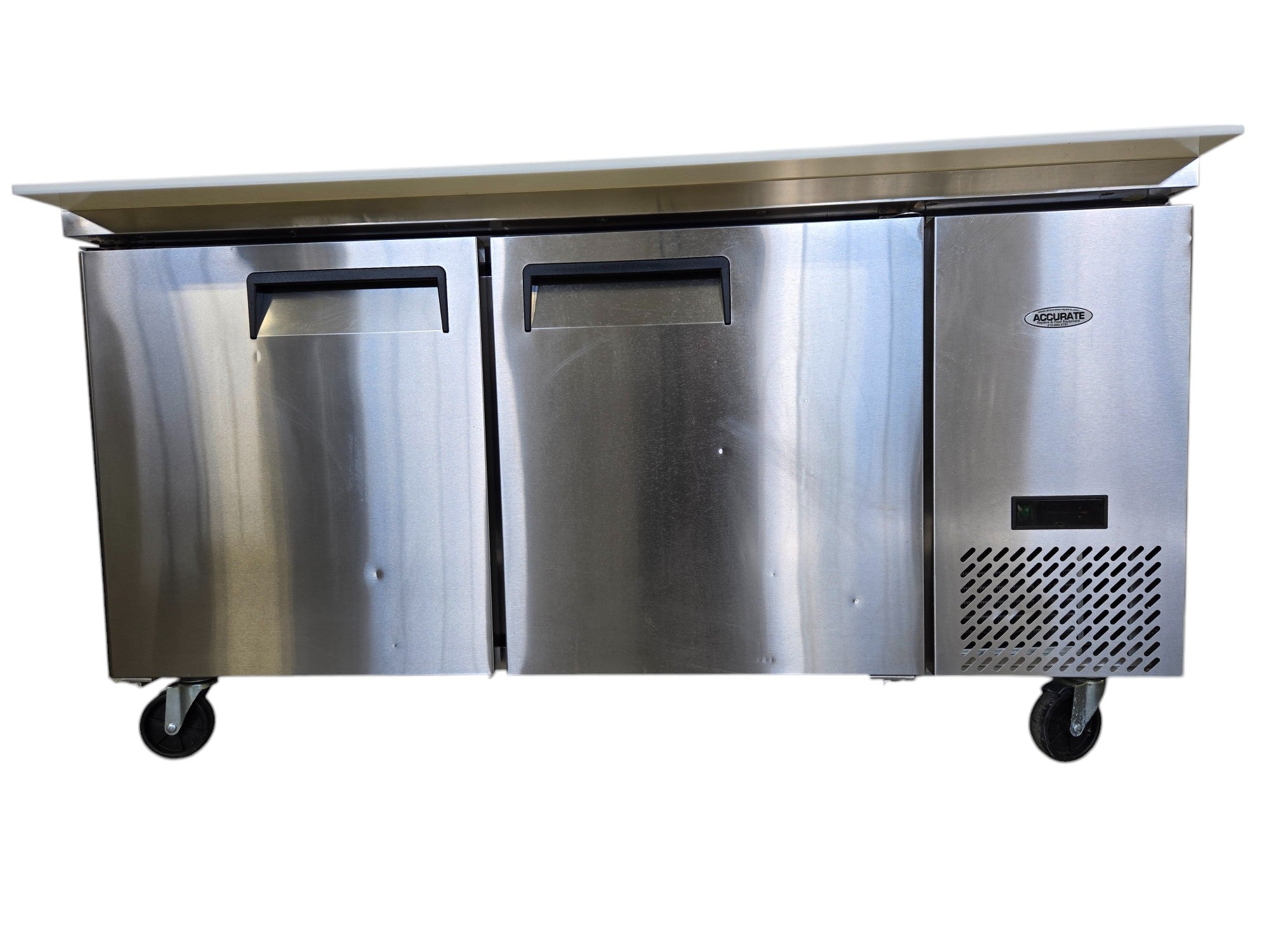 Atosa MPF8202GR Pizza Prep Table Refrigerator