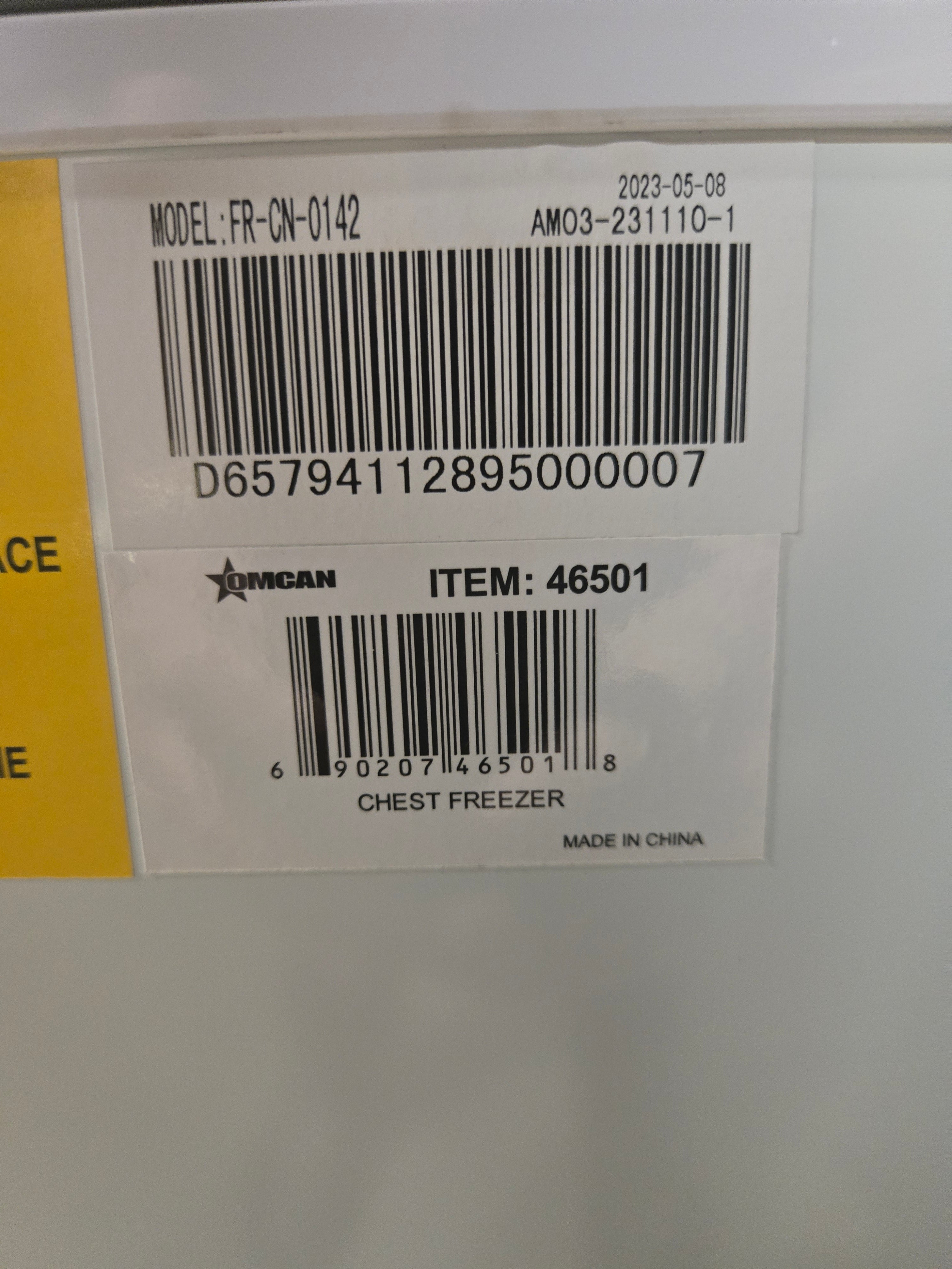 Nella FR-CN-0142 Chest Freezer